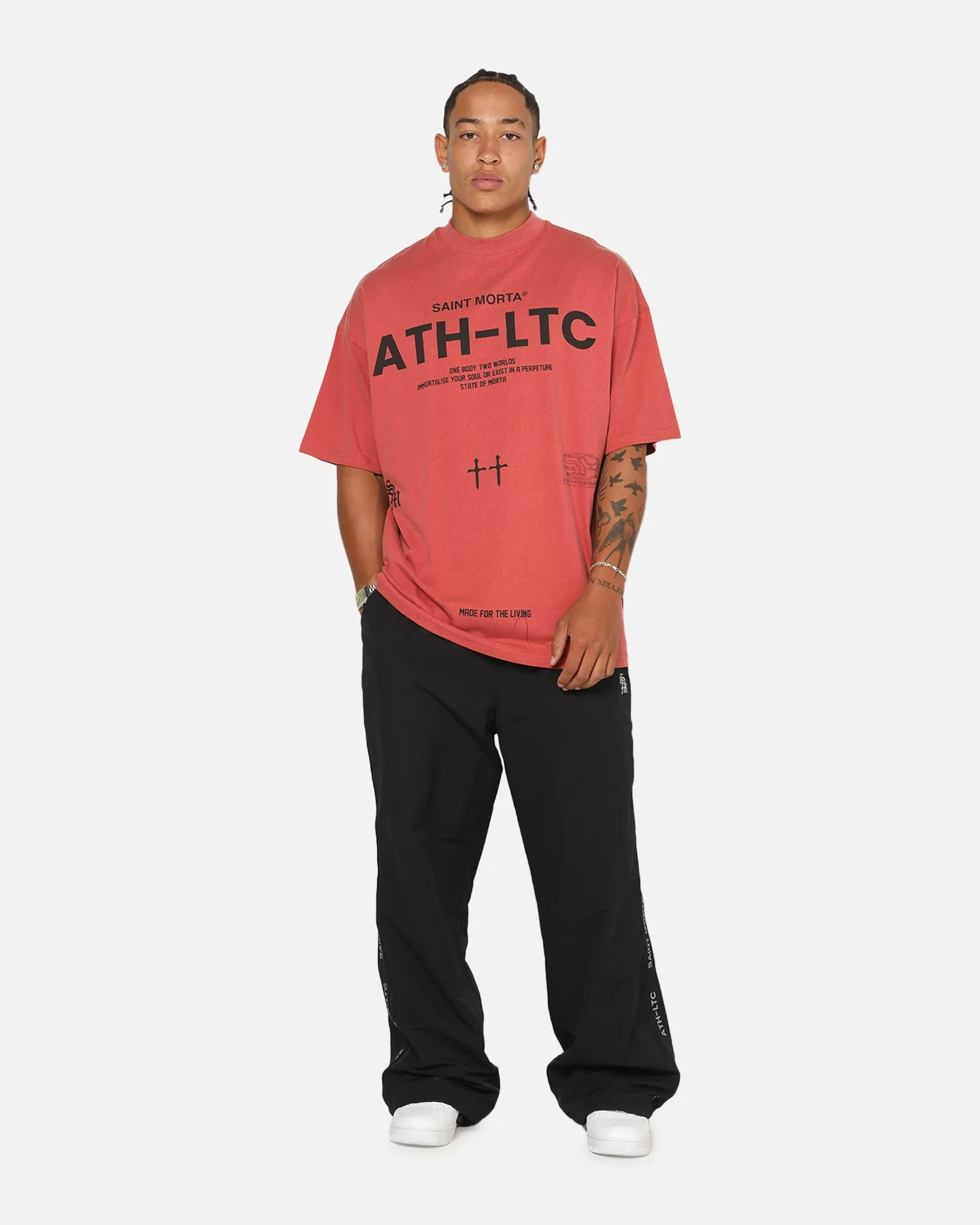 Saint Morta Athletc T-Shirt Pigment Washed sold by Culture Kings product image thumbnail 3