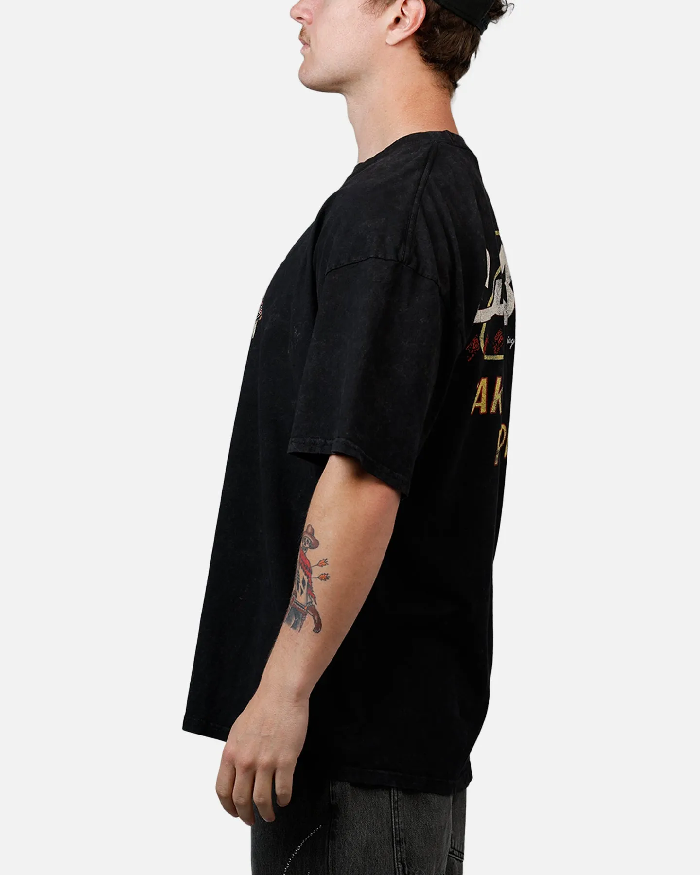 73Studio X Fallout: New Vegas Lucky 38 T-Shirt Black Acidwash sold by Culture Kings product image thumbnail 5