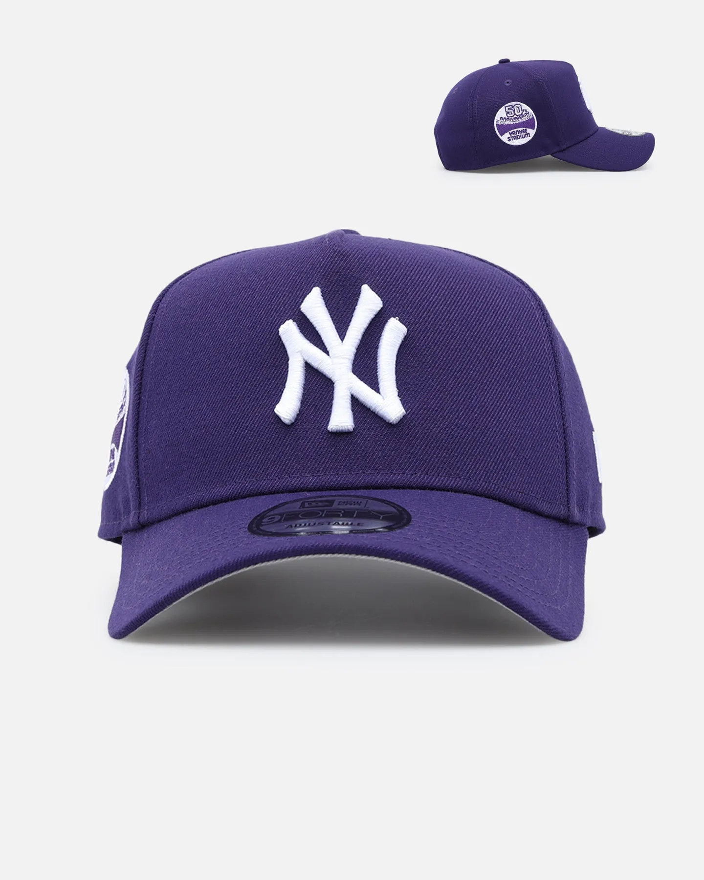 New Era New York Yankees 'Polychromatic' 9FORTY A-Frame Snapback Purple sold by Culture Kings