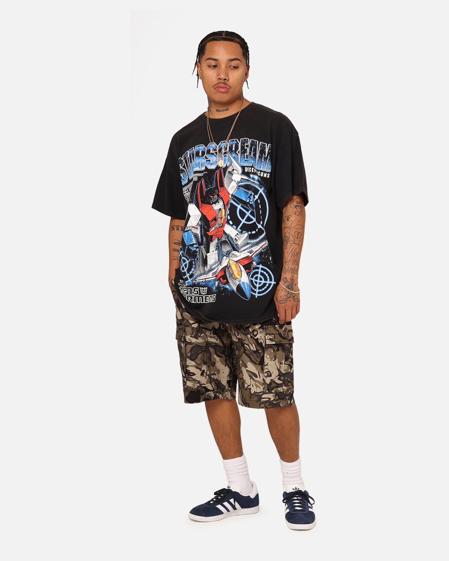 Goat Crew X Transformers Starscream Vintage T-Shirt Black Wash sold by Culture Kings product image thumbnail 2