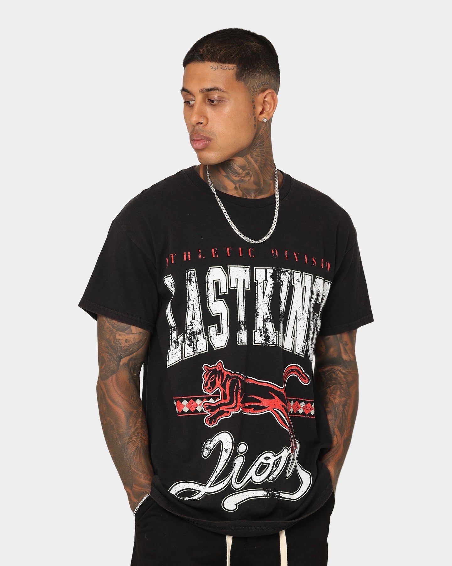 Last Kings Lions Vintage T-Shirt Vintage Black sold by Culture Kings