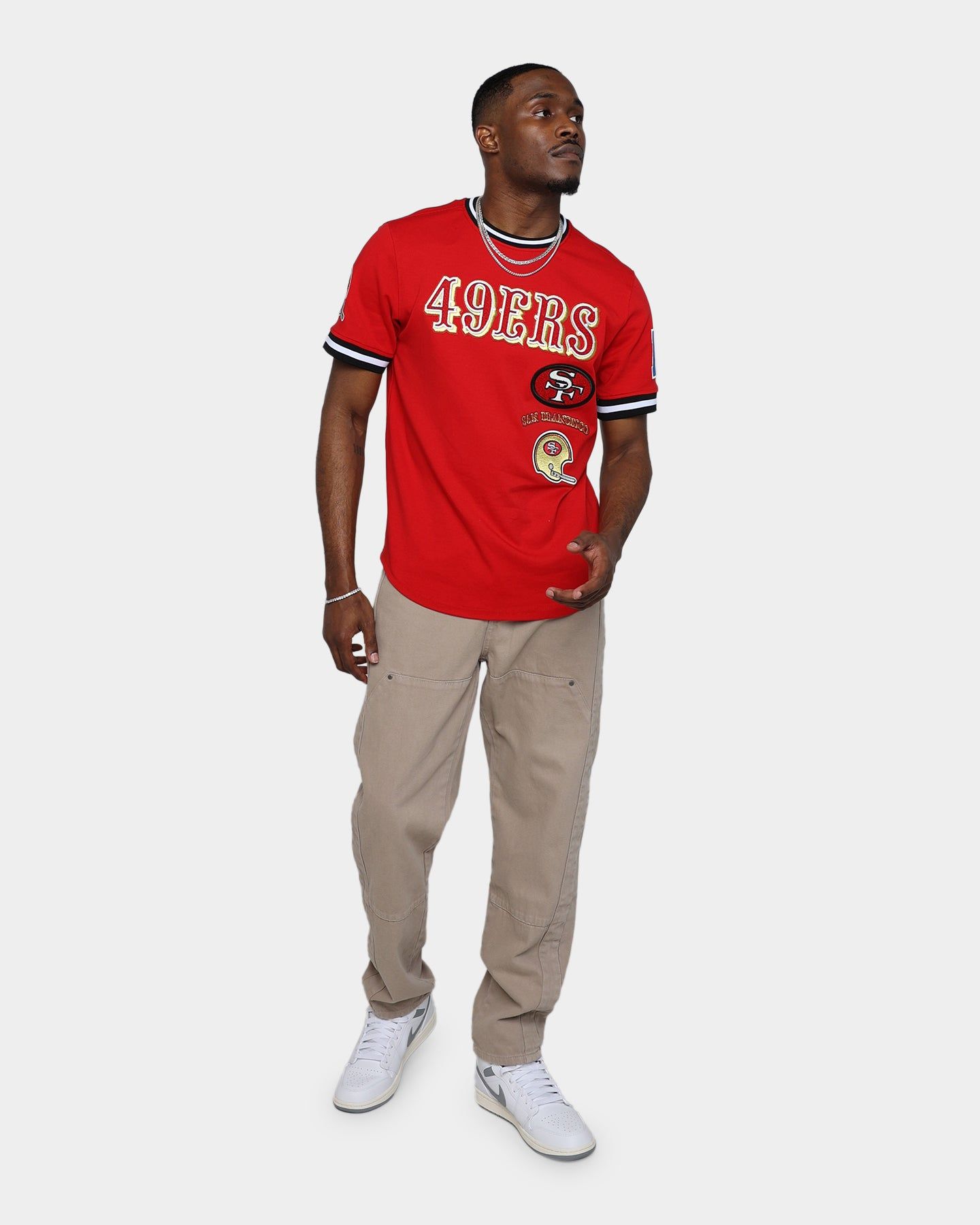 Pro Standard San Francisco 49ers Retro Classic T-Shirt Red/Black sold by Culture Kings product image thumbnail 2