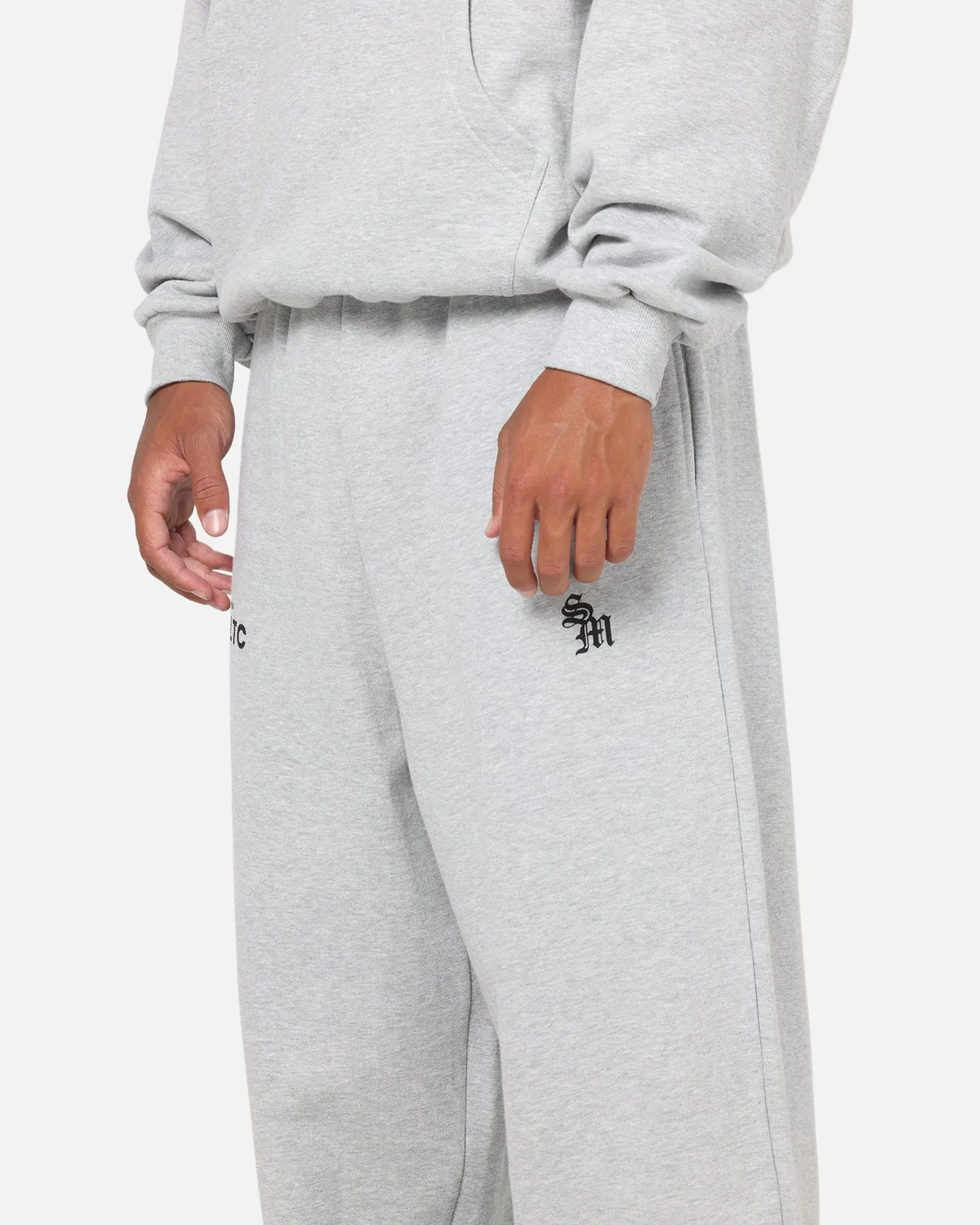 Saint Morta Athltc S2 Baggy Sweatpants Grey Marle sold by Culture Kings product image thumbnail 3