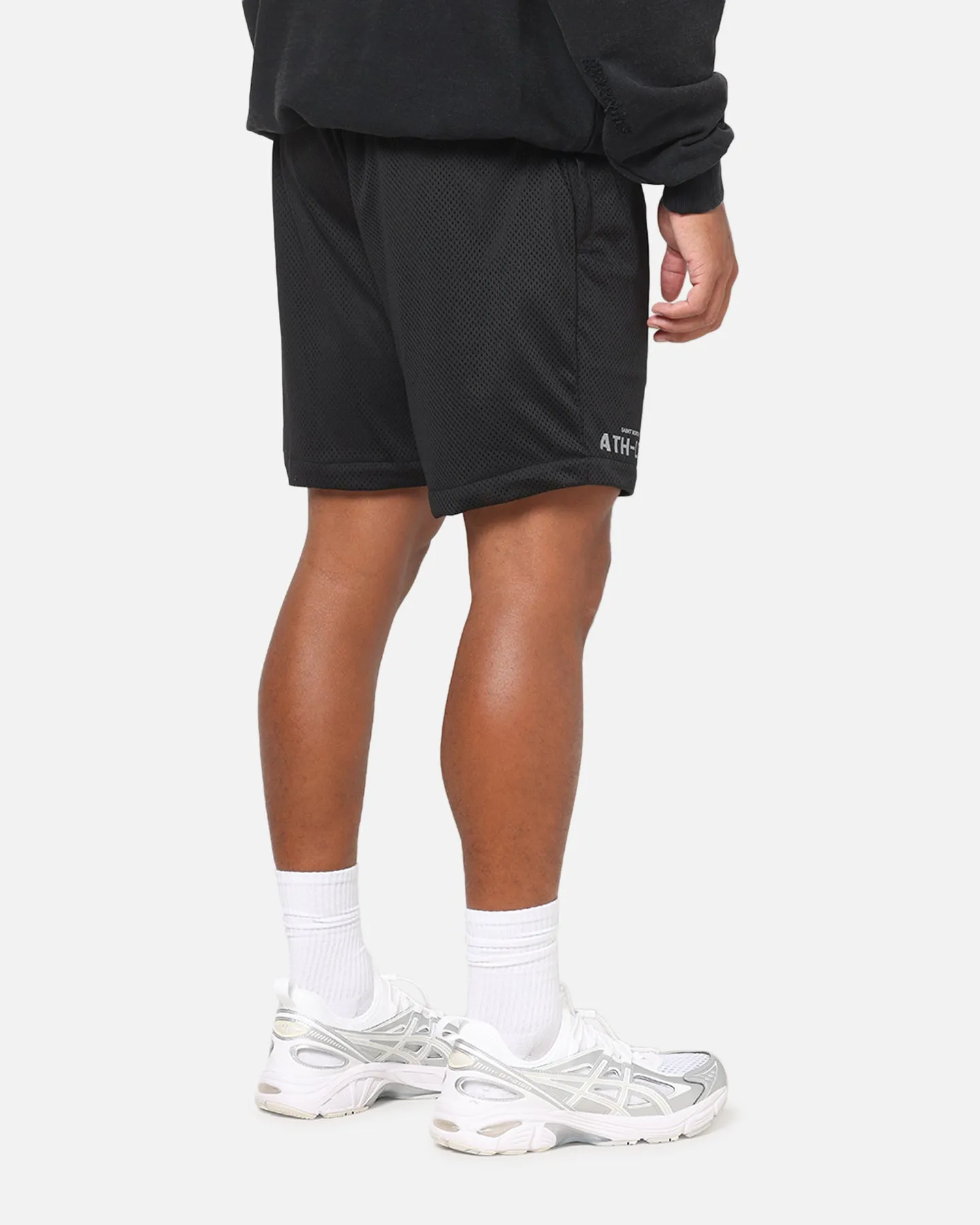Saint Morta Athltc Mesh Shorts Black sold by Culture Kings product image thumbnail 5