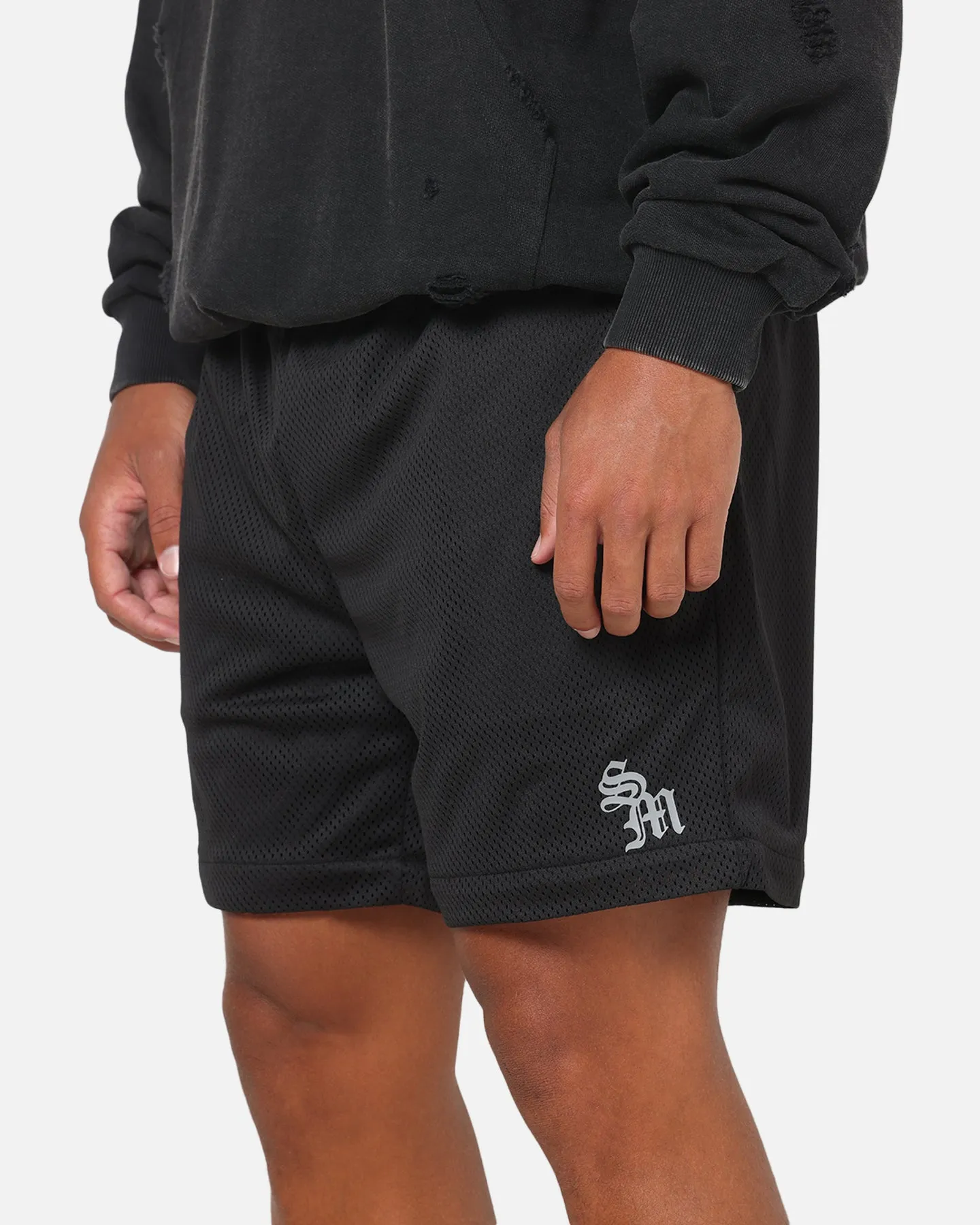 Saint Morta Athltc Mesh Shorts Black sold by Culture Kings product image thumbnail 3