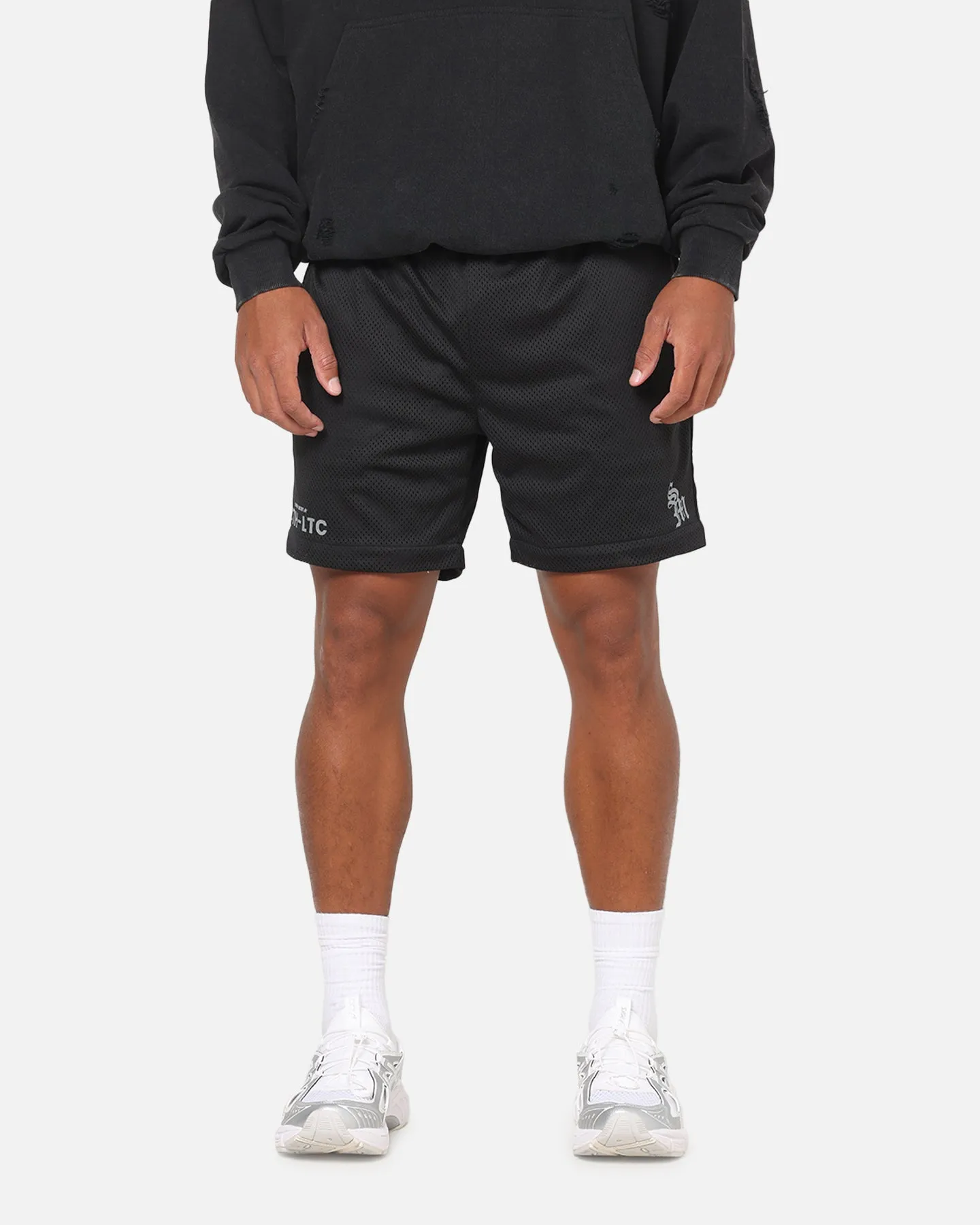 Saint Morta Athltc Mesh Shorts Black sold by Culture Kings