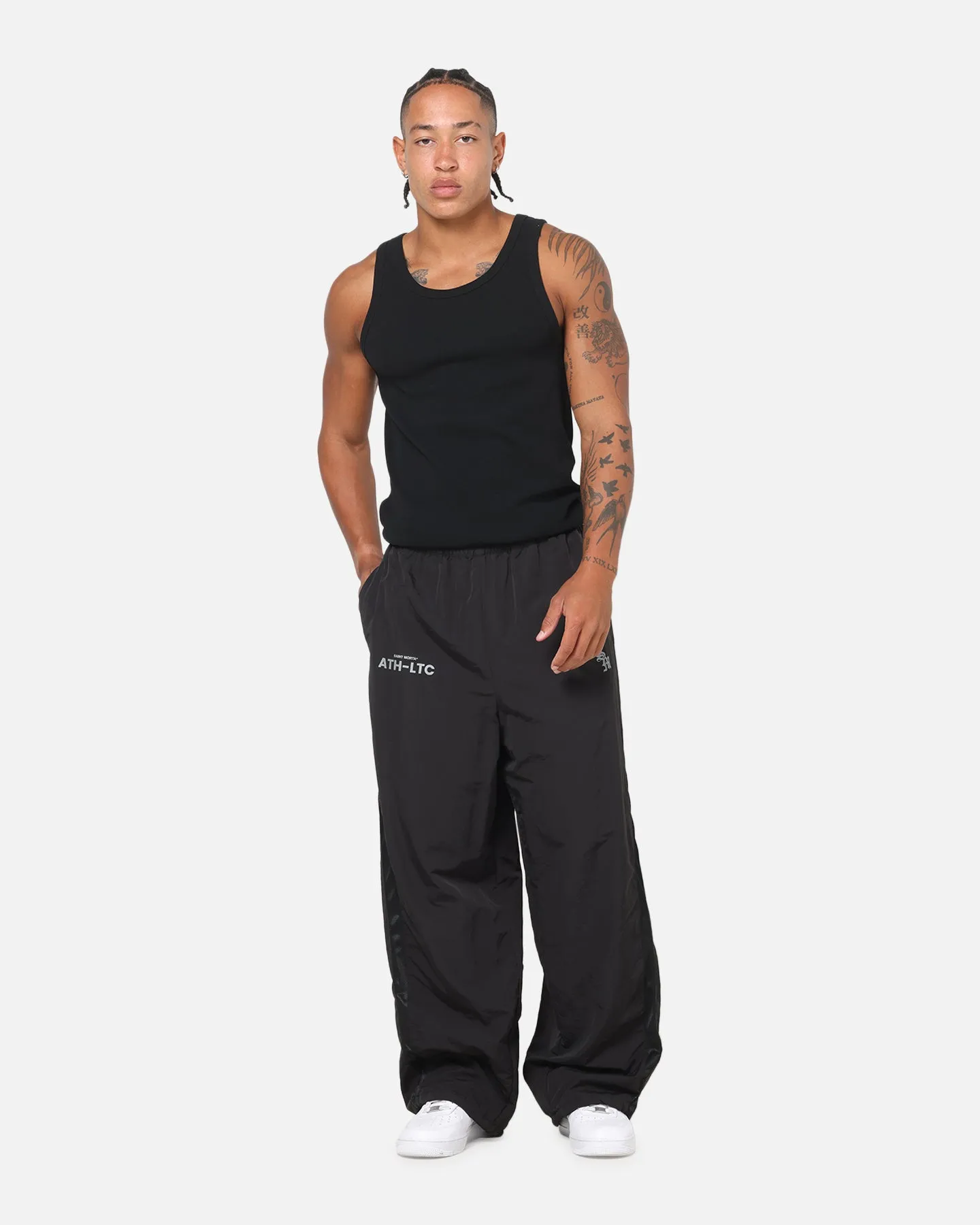 Saint Morta Athltc S2 Track Joggers Black sold by Culture Kings product image thumbnail 2