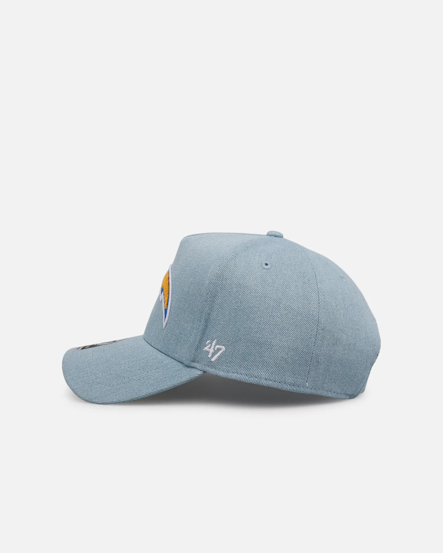 47 Brand Los Angeles Chargers 'Denim Chenille' 47 Offside Strapback Denim sold by Culture Kings product image thumbnail 4