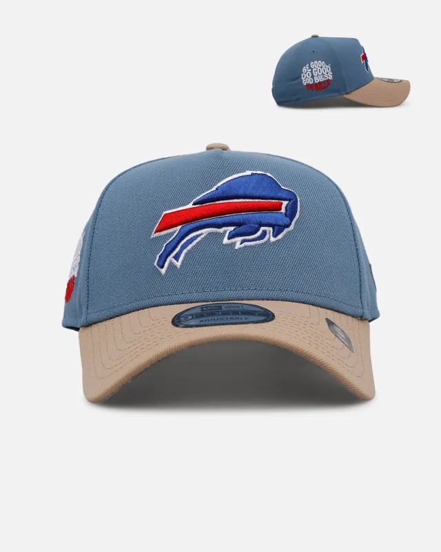 New Era Buffalo Bills 'Easy Breezy' 9FORTY A-Frame Snapback Blue/Tan made by New Era