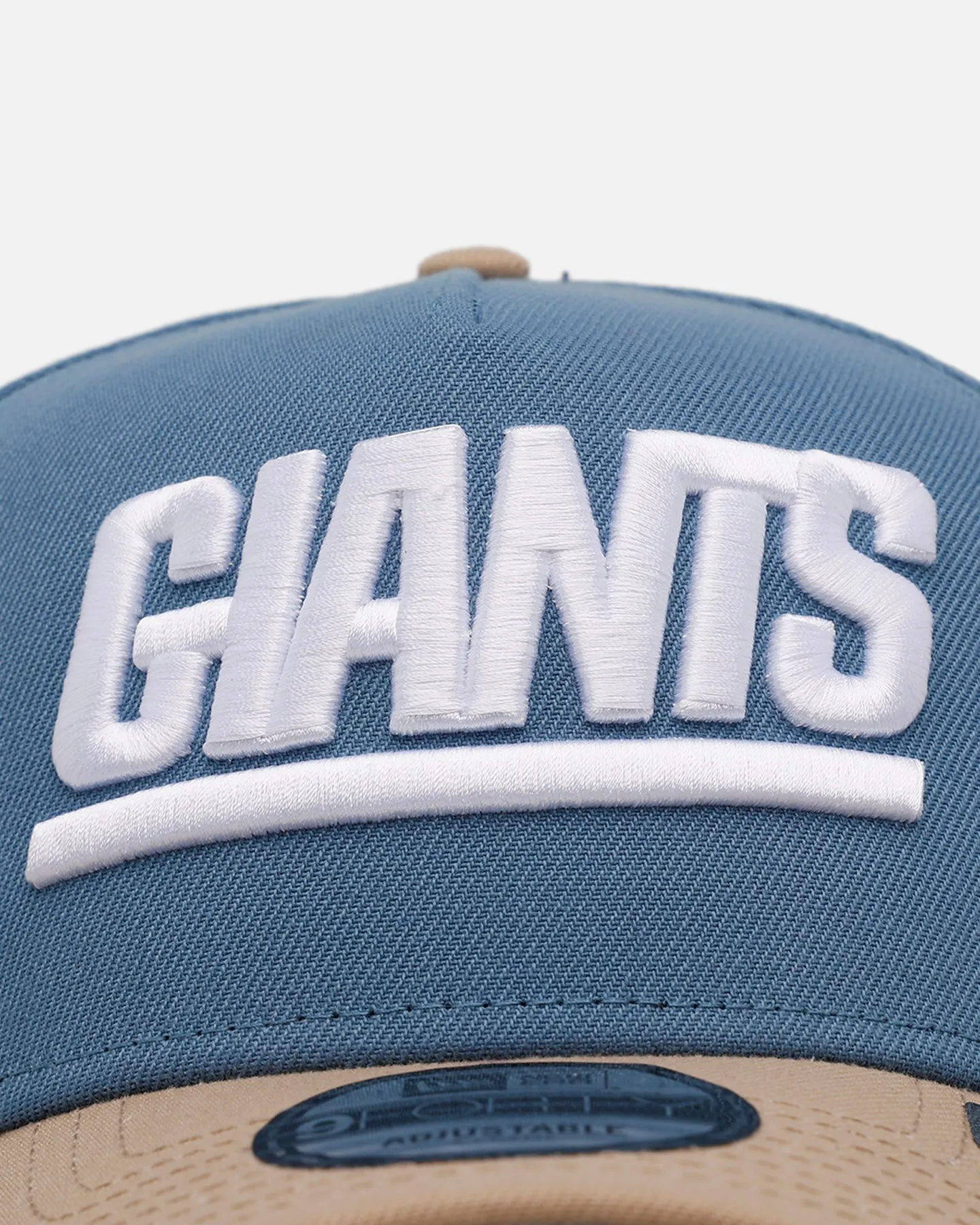New Era New York Giants 'Easy Breezy' 9FORTY A-Frame Snapback Blue/Tan sold by Culture Kings product image thumbnail 5
