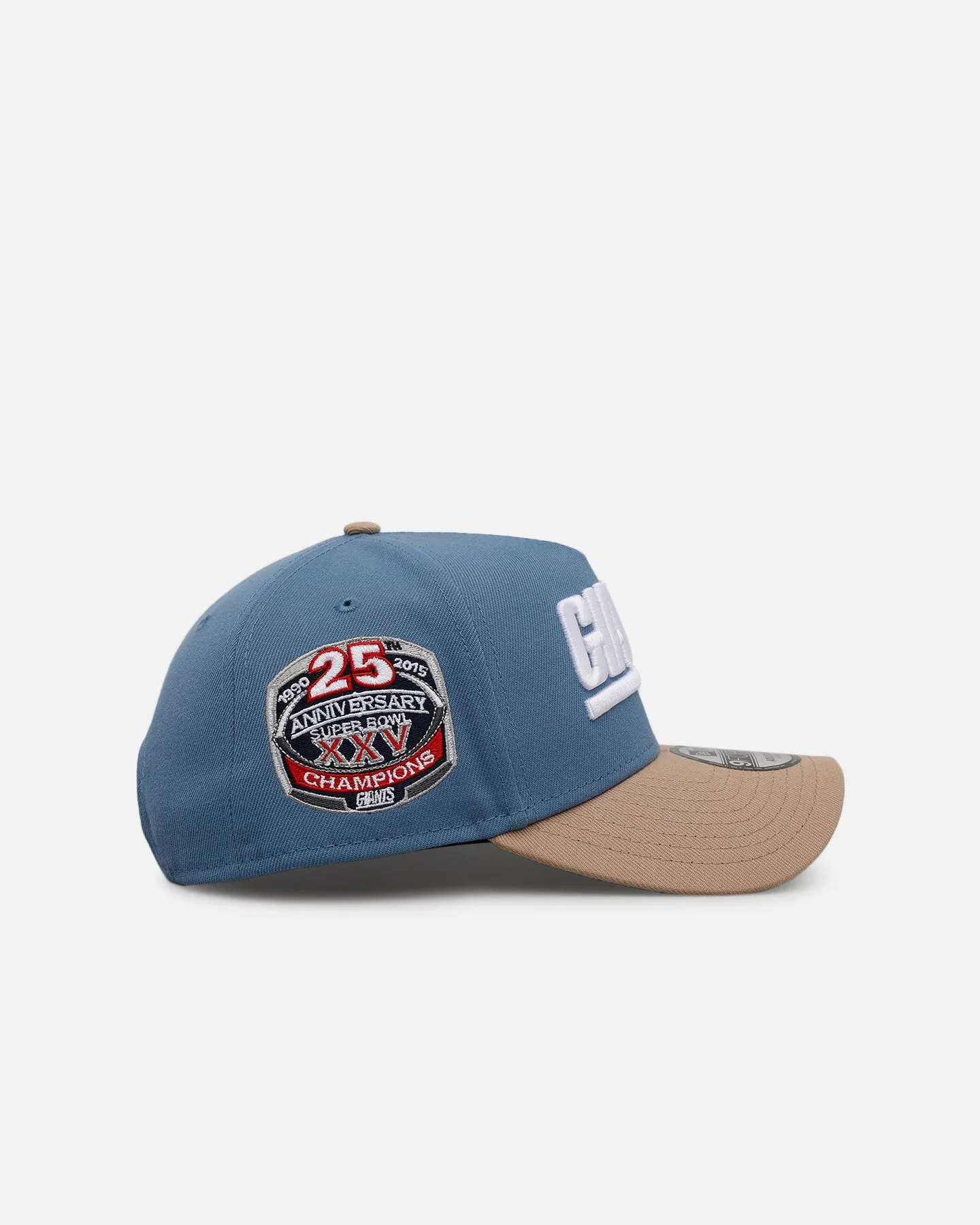 New Era New York Giants 'Easy Breezy' 9FORTY A-Frame Snapback Blue/Tan sold by Culture Kings product image thumbnail 3