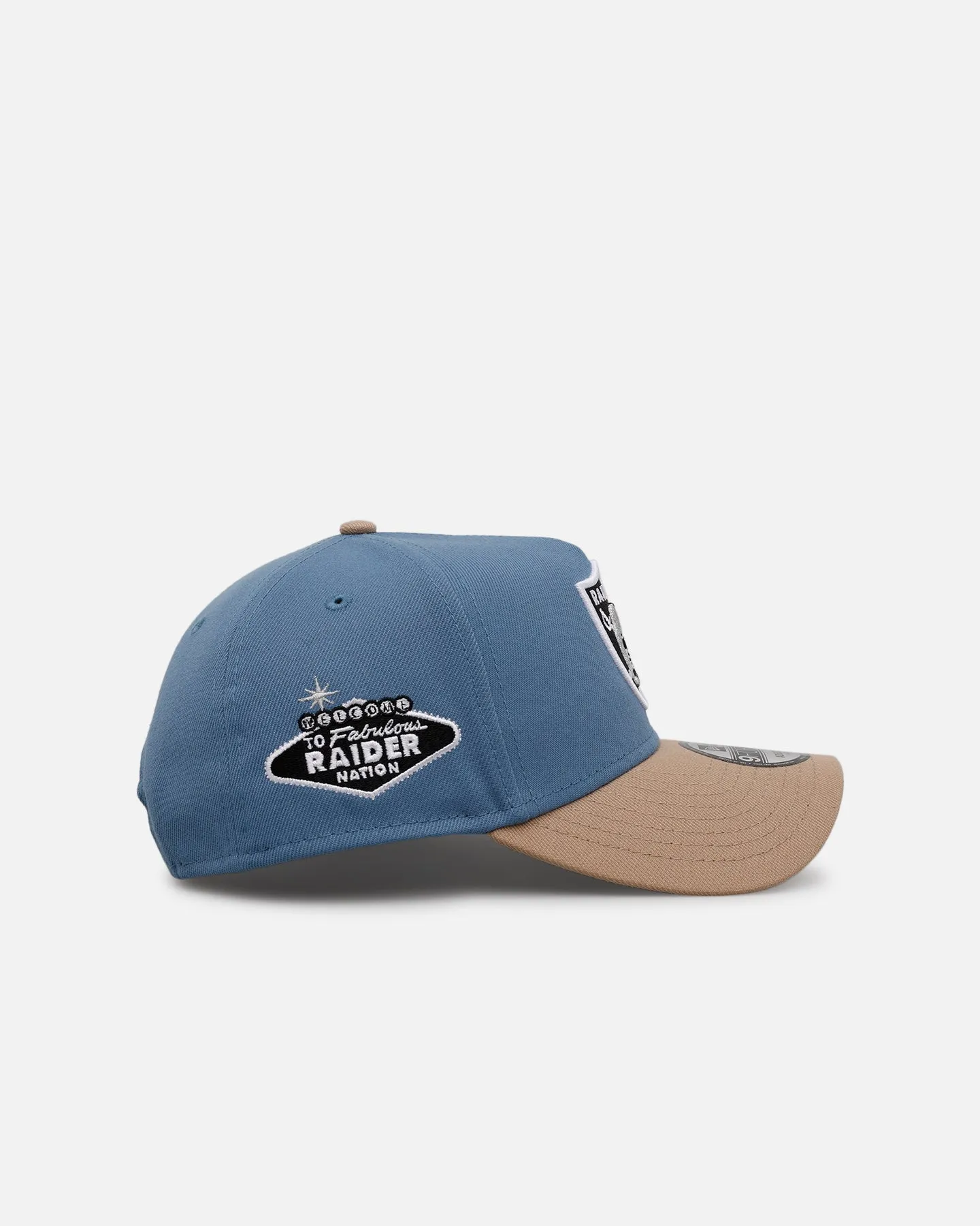 New Era Las Vegas Raiders 'Easy Breezy' 9FORTY A-Frame Snapback Blue/Tan sold by Culture Kings product image thumbnail 3