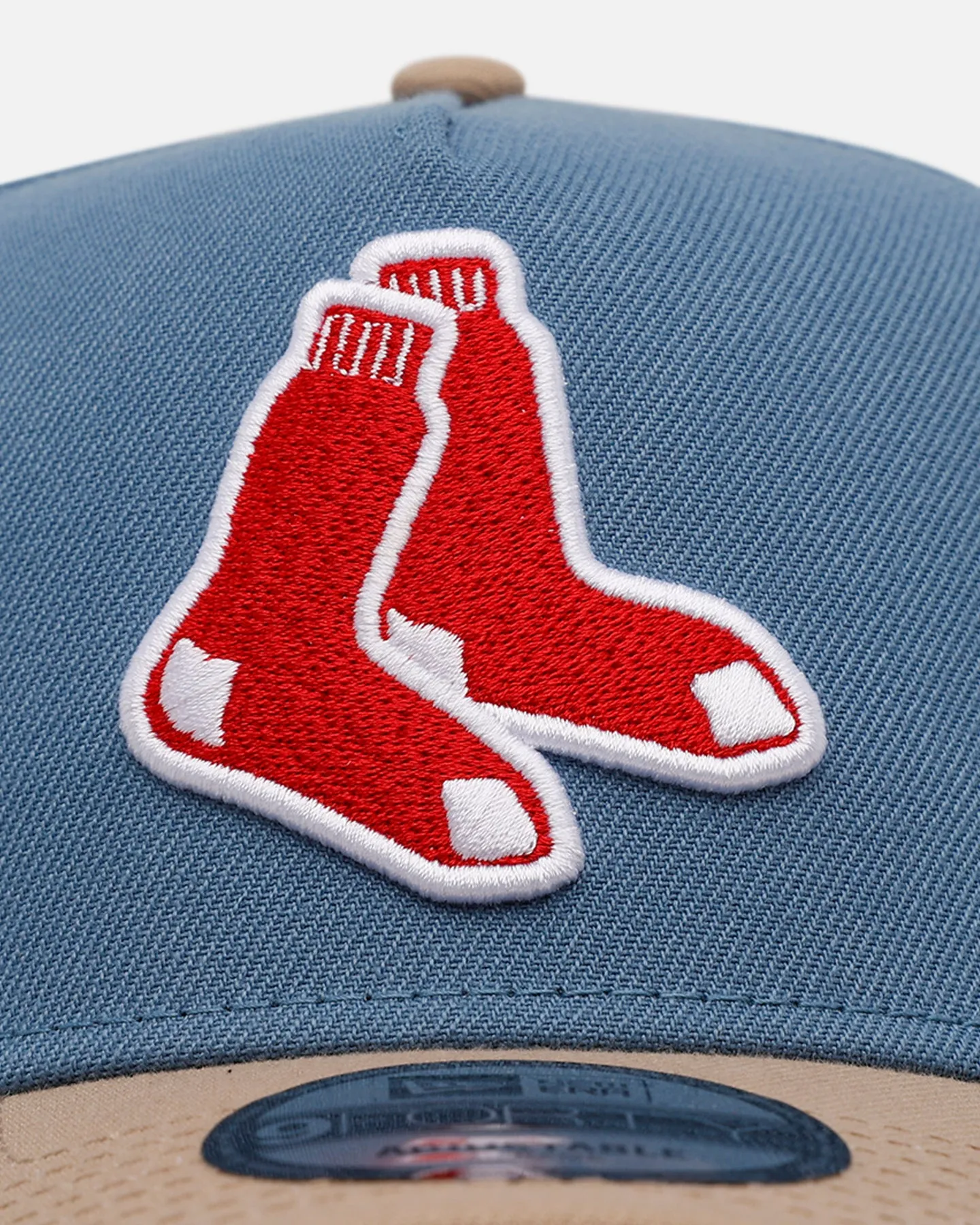 New Era Boston Red Sox 'Easy Breezy' 9FORTY A-Frame Snapback Blue/Tan sold by Culture Kings product image thumbnail 5
