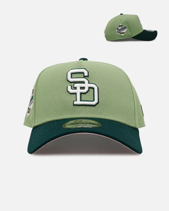 New Era San Diego Padres 'Matcha' 9FORTY A-Frame Snapback Matcha made by New Era