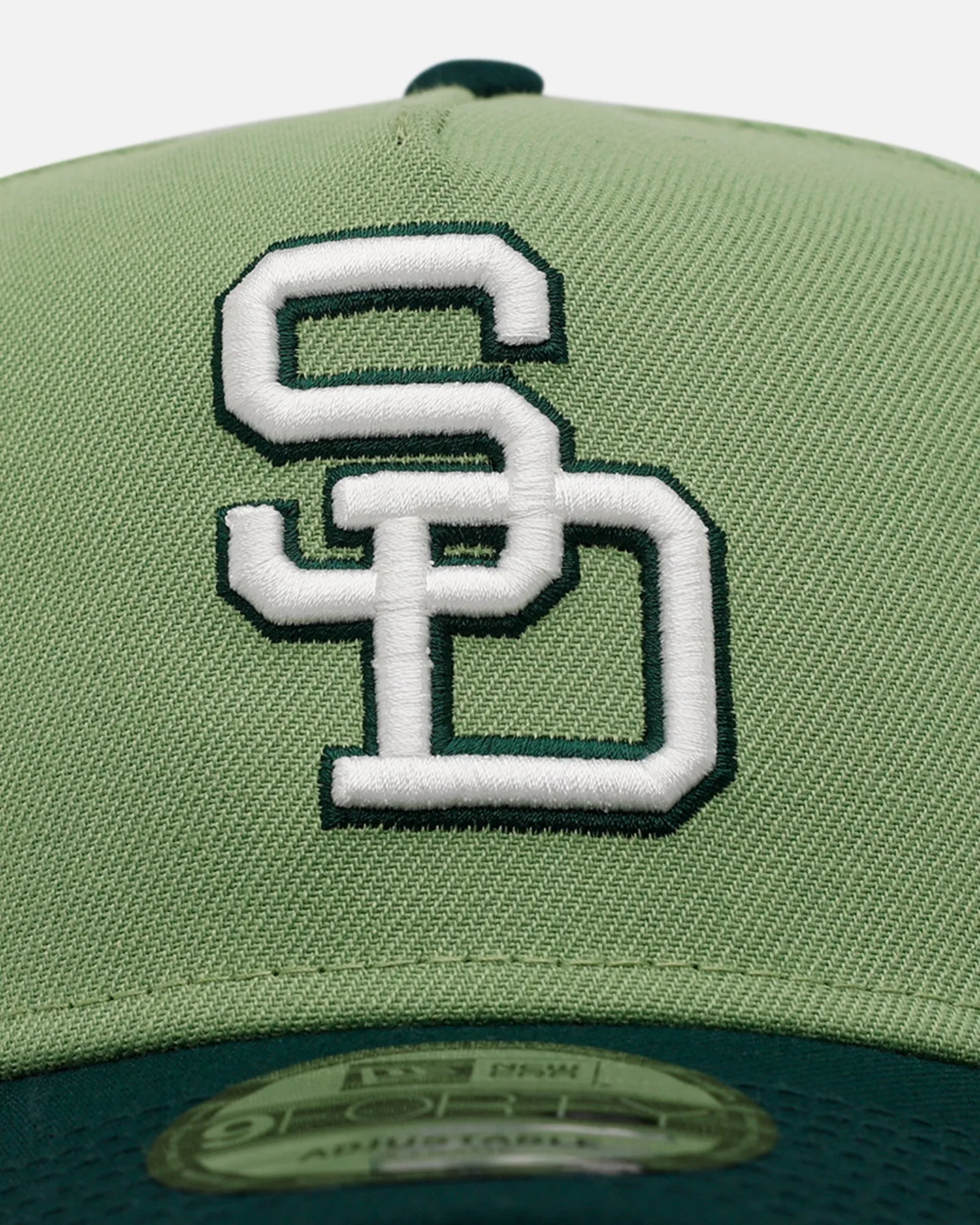 New Era San Diego Padres 'Matcha' 9FORTY A-Frame Snapback Matcha sold by Culture Kings product image thumbnail 5