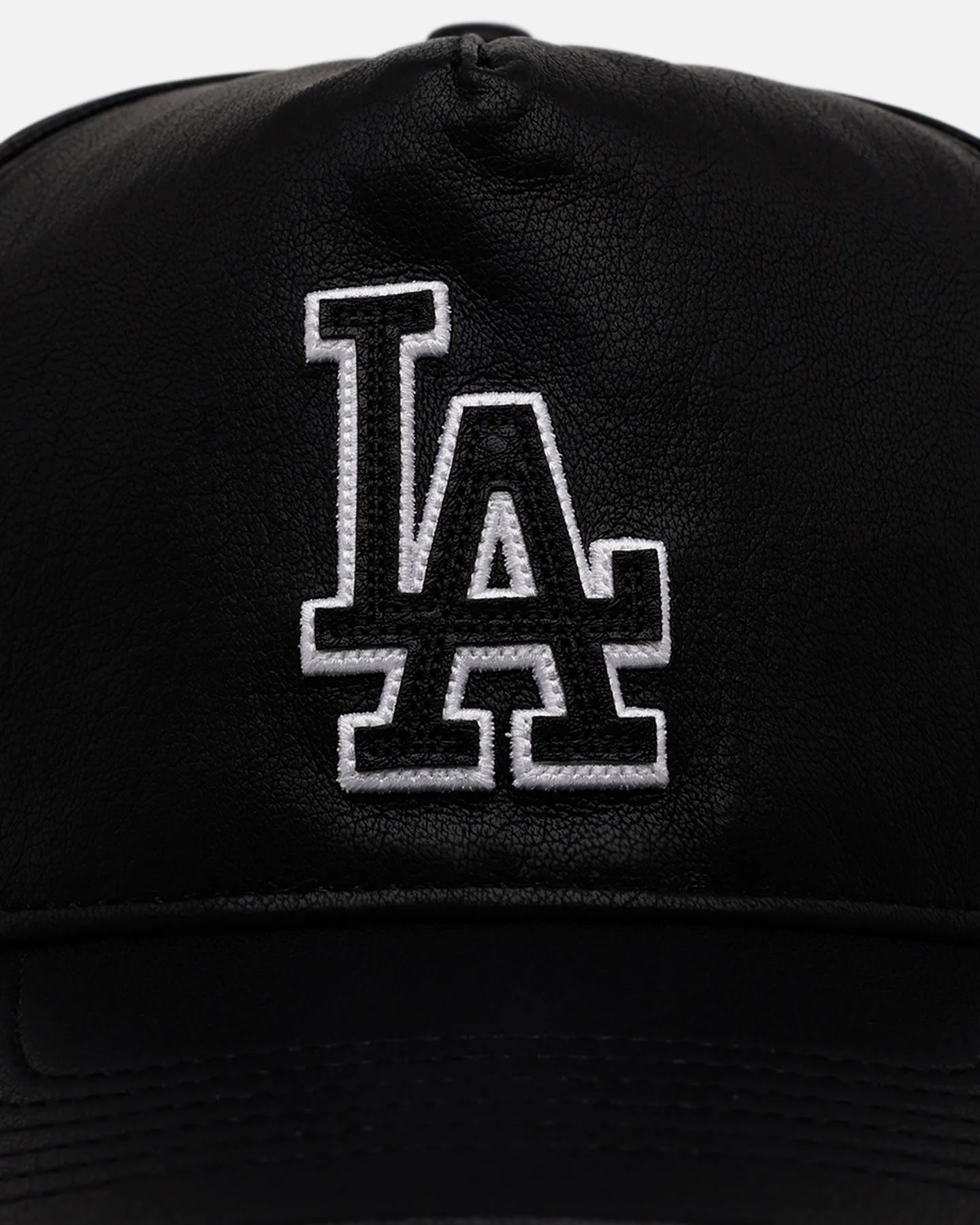 47 Brand Los Angeles Dodgers 'Leather' Hitch Strapback Black sold by Culture Kings product image thumbnail 5