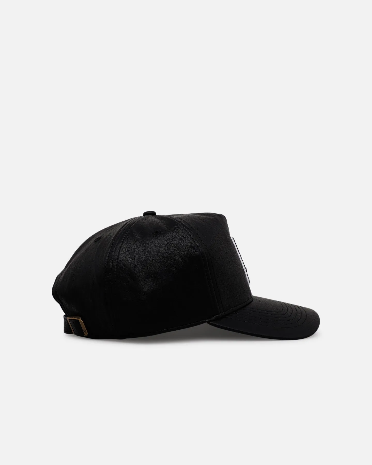 47 Brand Los Angeles Dodgers 'Leather' Hitch Strapback Black sold by Culture Kings product image thumbnail 3