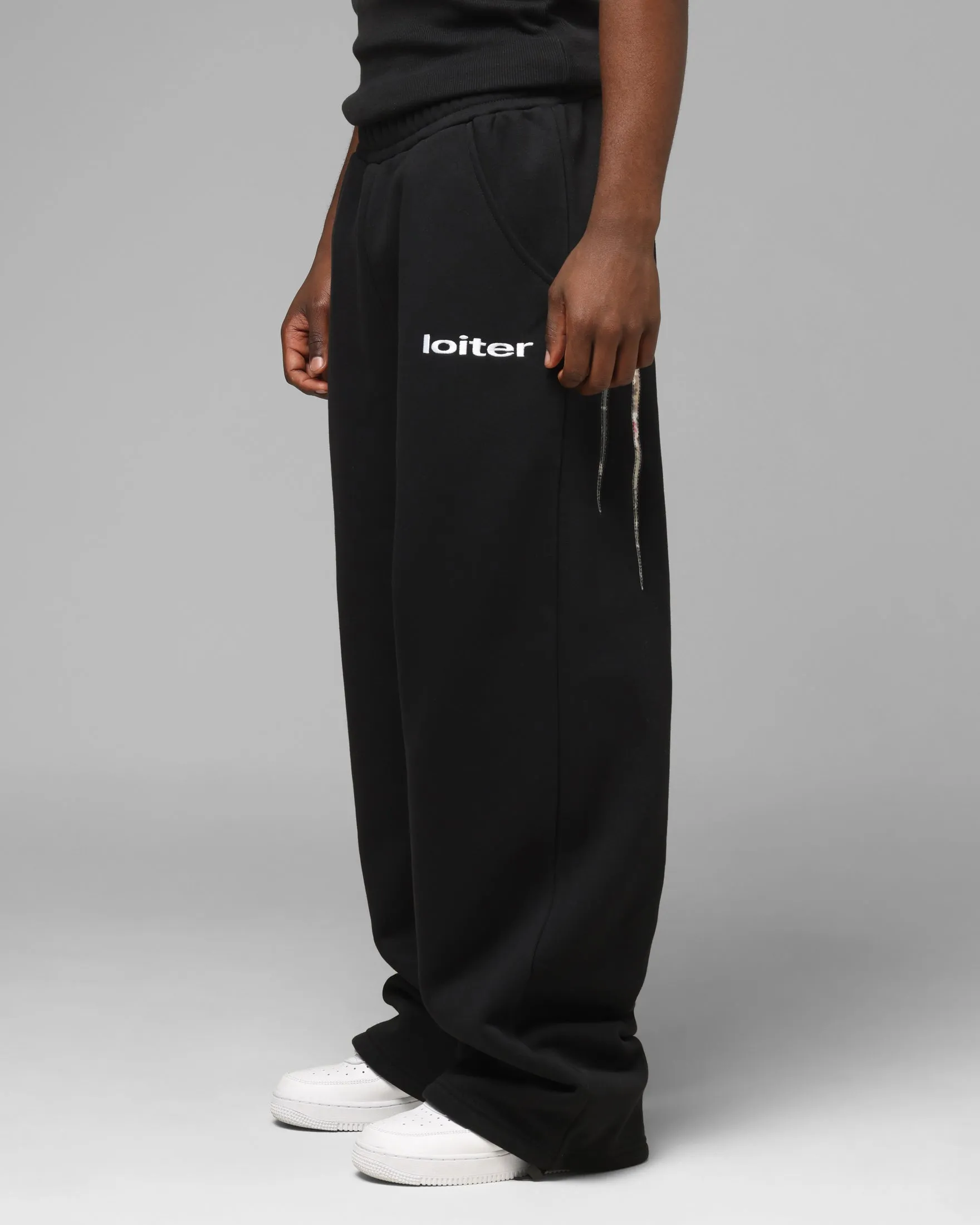 Loiter Premium Hybrid Sweat Pants Black/Camo sold by Culture Kings product image thumbnail 5