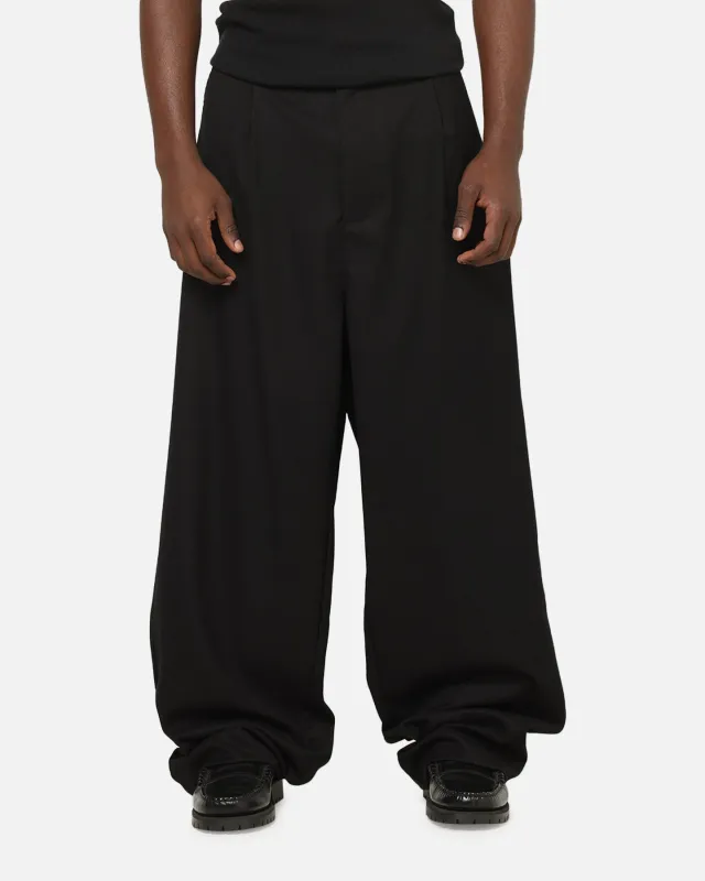Carre Heritage Pleated Pants Black sold by Culture Kings