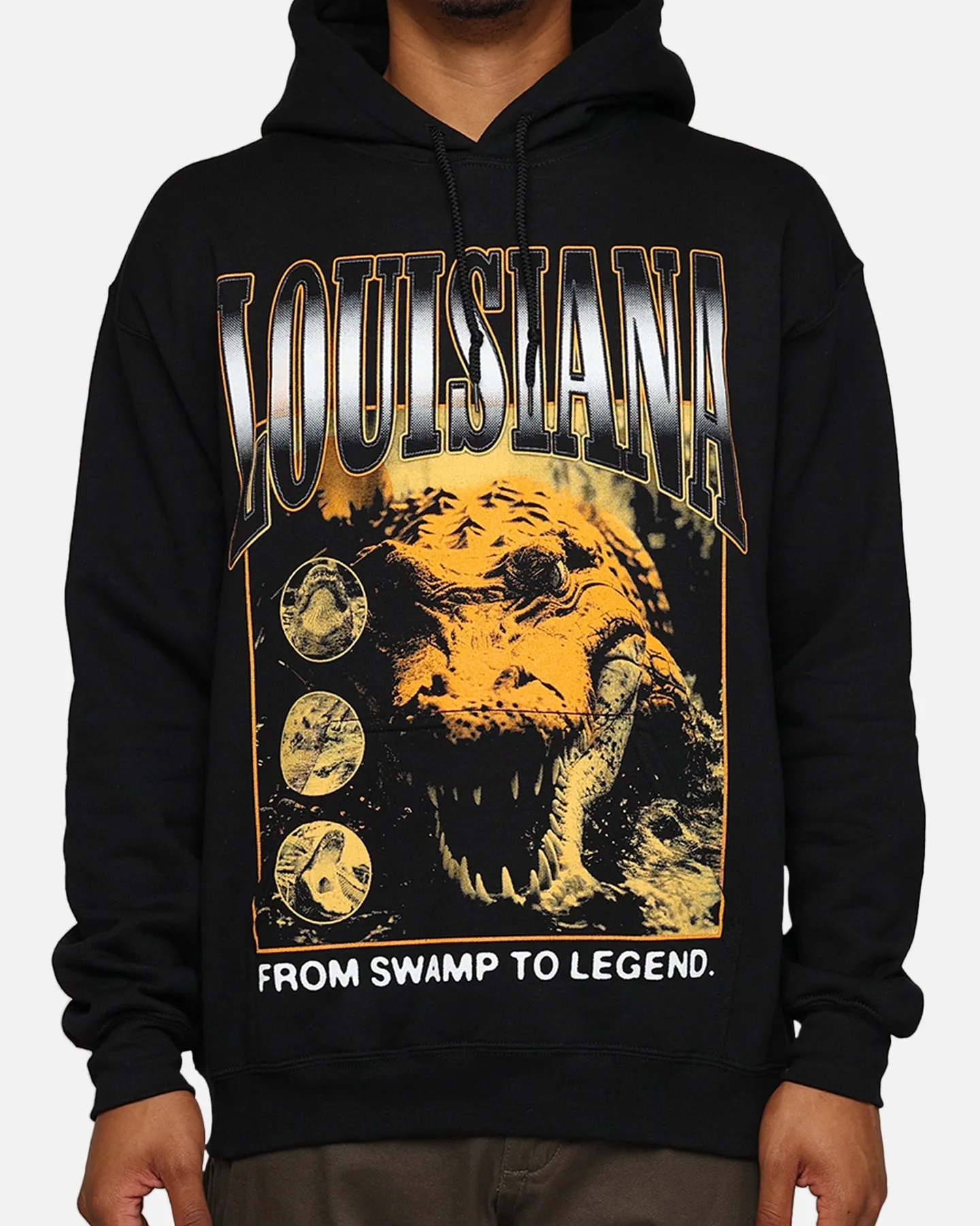 73Studio Louisiana Vintage Hoodie Black sold by Culture Kings product image thumbnail 4