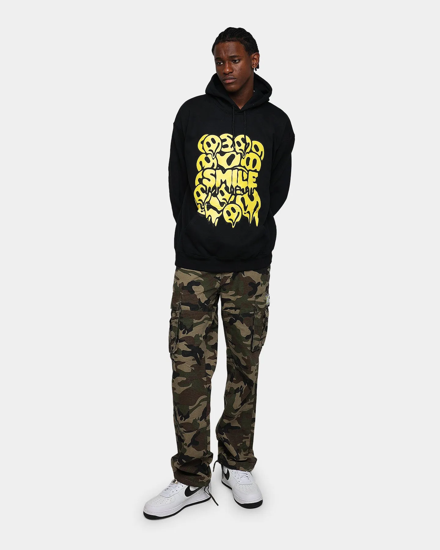 73Studio Smile Drip Hoodie Black sold by Culture Kings product image thumbnail 2