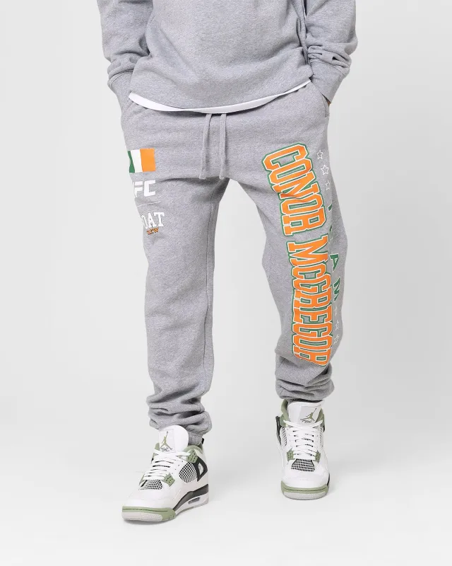 UFC By 73Studio Conor McGregor Team McGregor Sweatpants Grey sold by Culture Kings