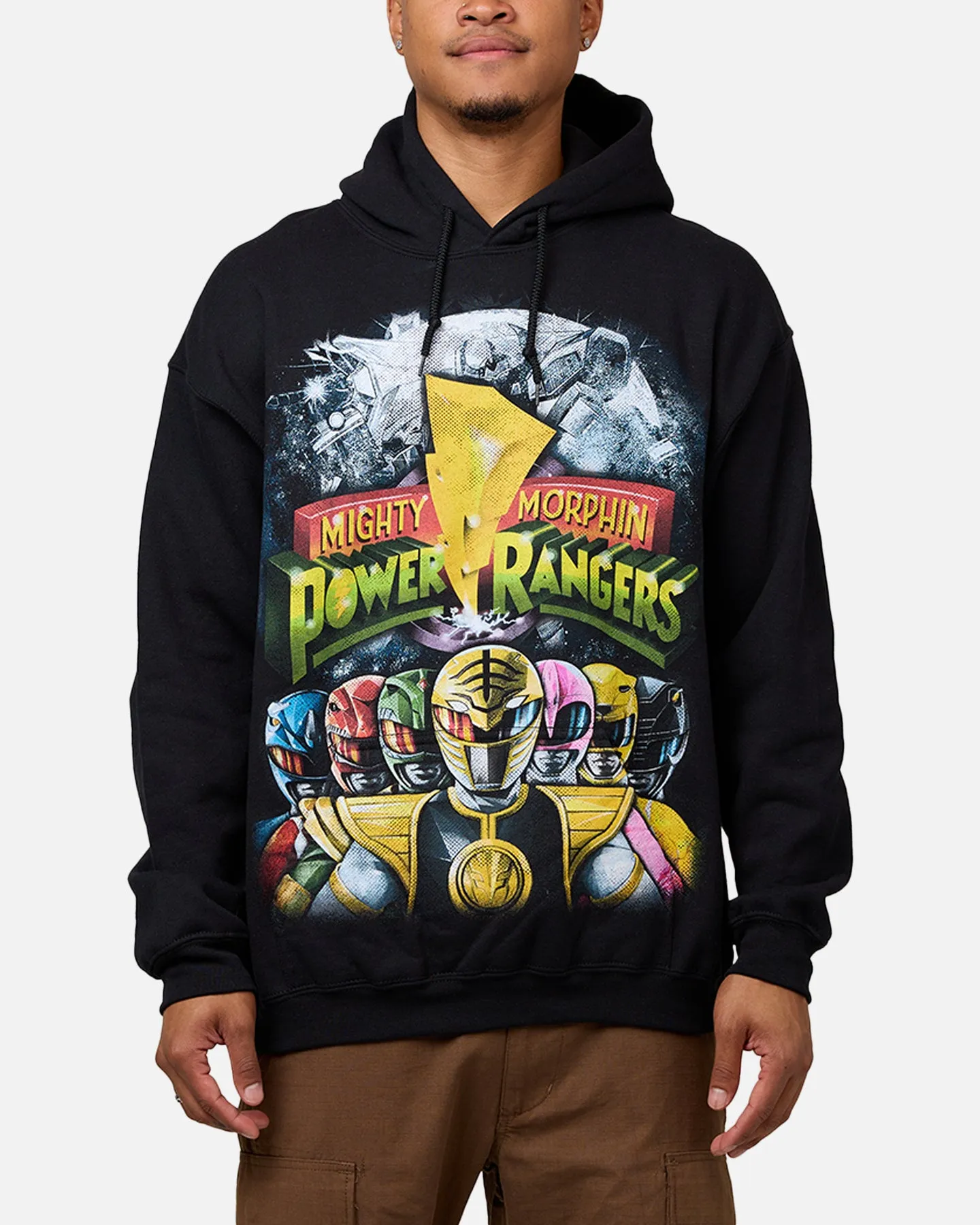73Studio X Power Rangers Mighty Morphin Hoodie Black sold by Culture Kings
