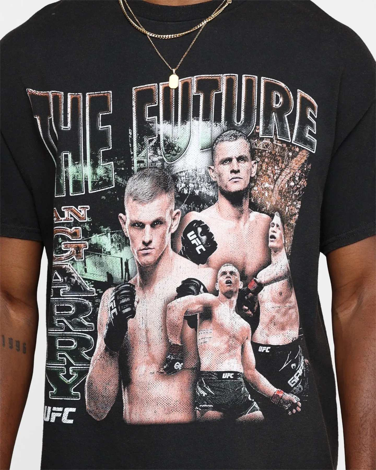 UFC By 73Studio Ian Machado Garry The Future T-Shirt Black Wash sold by Culture Kings product image thumbnail 3