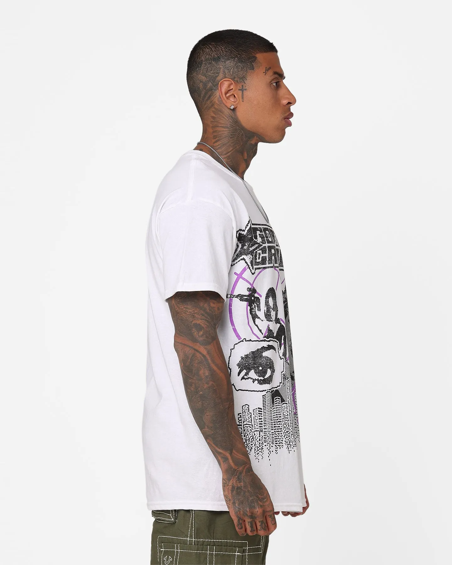 73Studio Straight Shot T-Shirt White sold by Culture Kings product image thumbnail 5