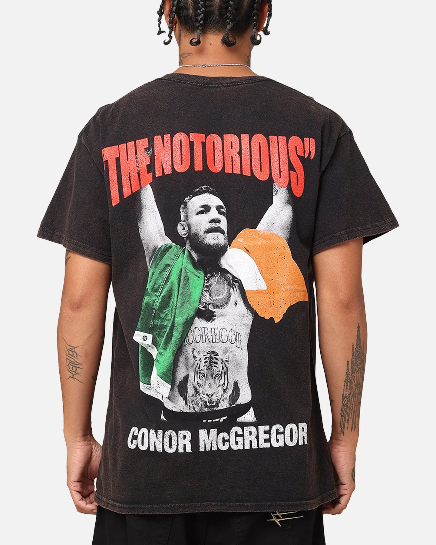 UFC By 73Studio Conor McGregor Vintage T-Shirt Black Wash sold by Culture Kings product image thumbnail 2