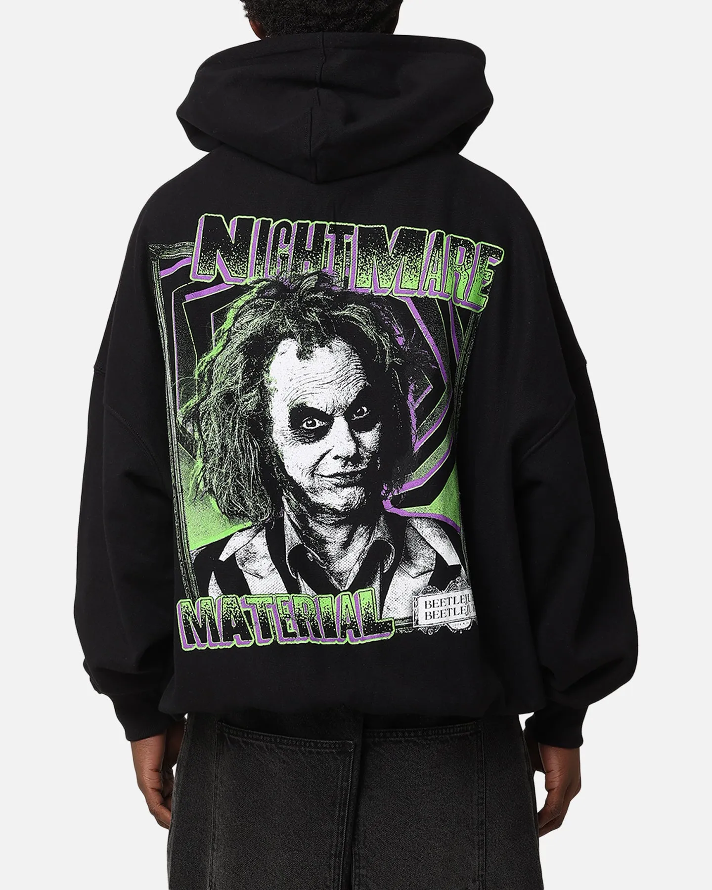 73Studio X Beetlejuice Beetlejuice 2 Premium Vintage Hoodie Black sold by Culture Kings