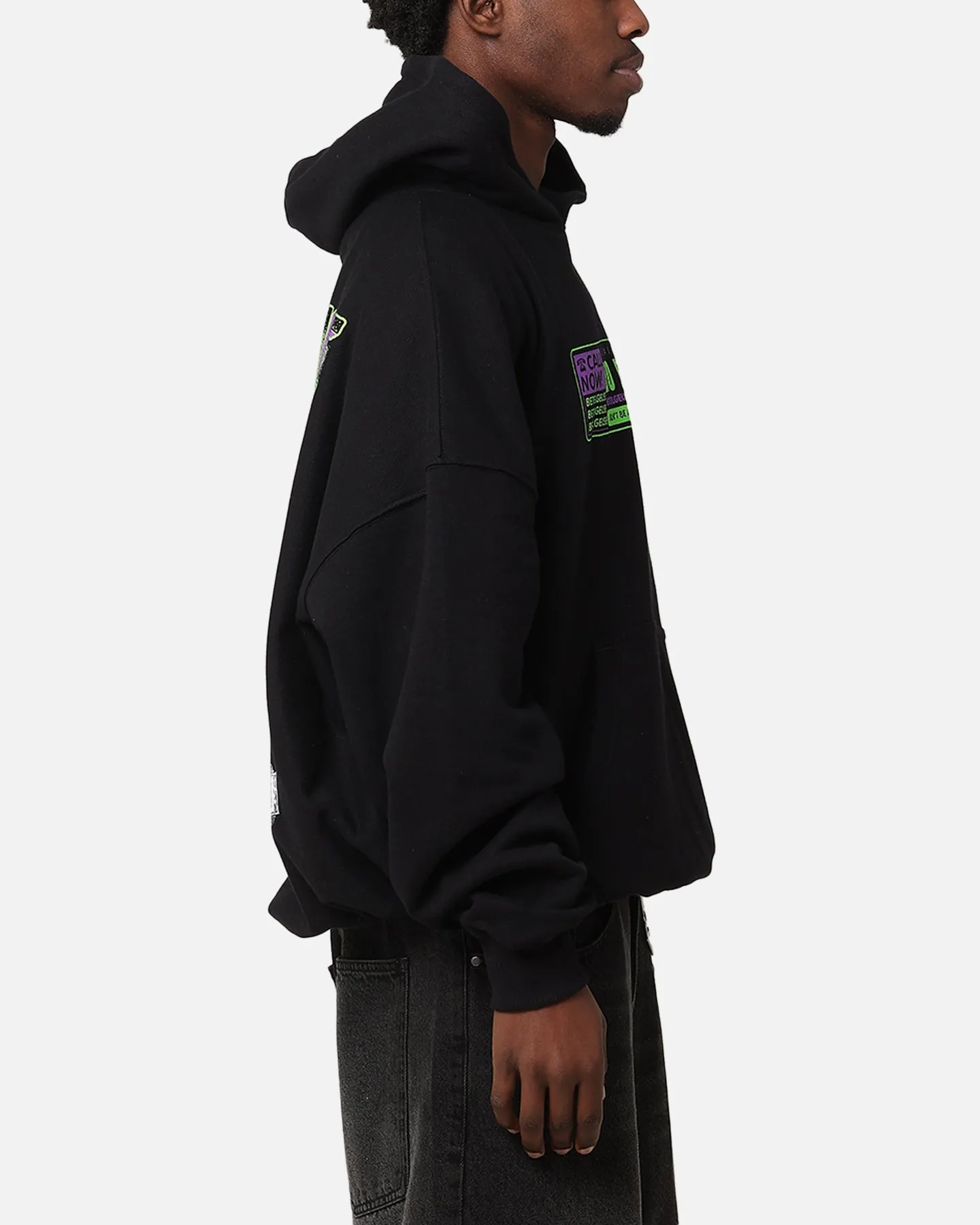 73Studio X Beetlejuice Beetlejuice 2 Premium Vintage Hoodie Black sold by Culture Kings product image thumbnail 5
