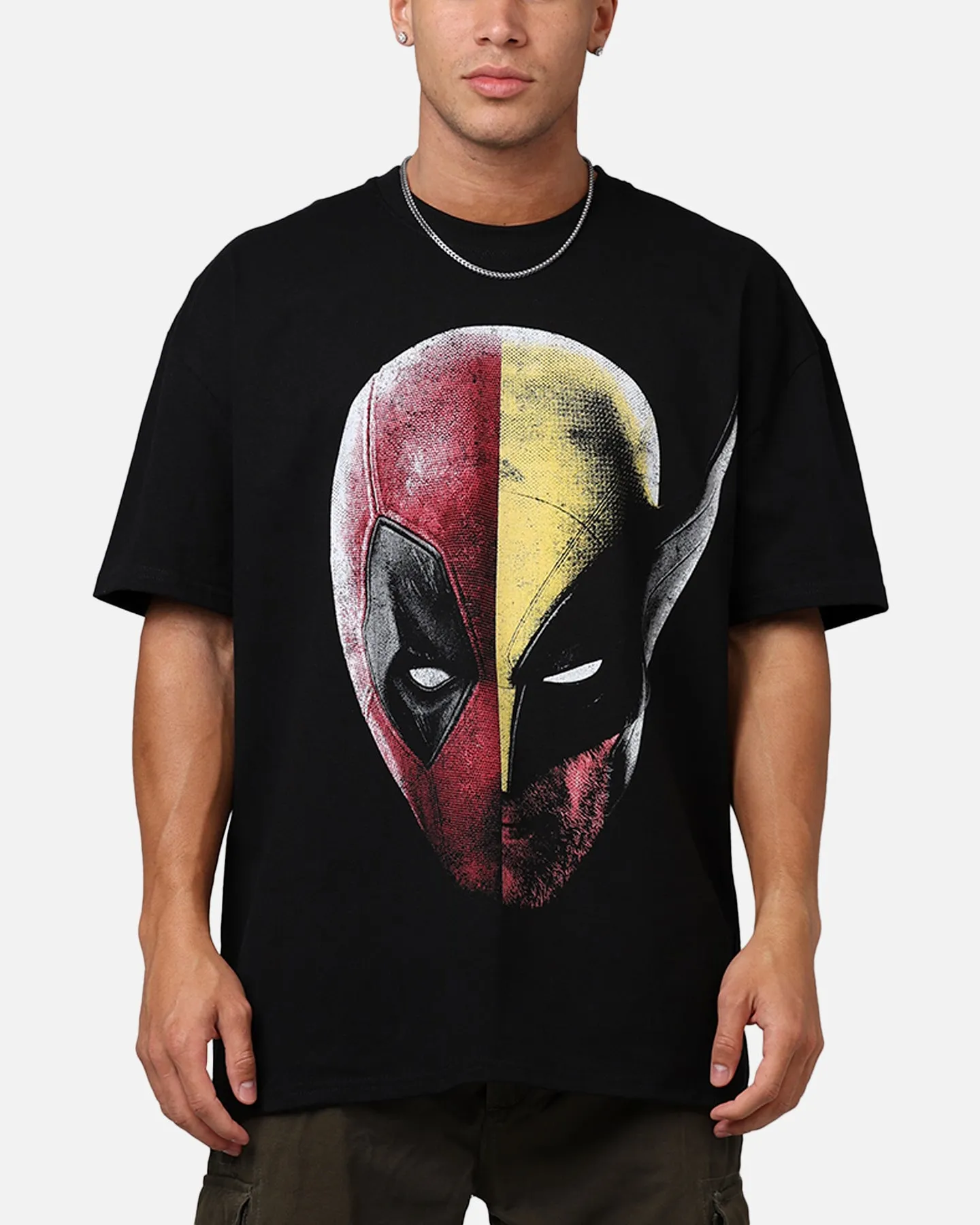 73Studio Marvel Deadpool and Wolverine Heavyweight T-Shirt Black sold by Culture Kings product image thumbnail 2