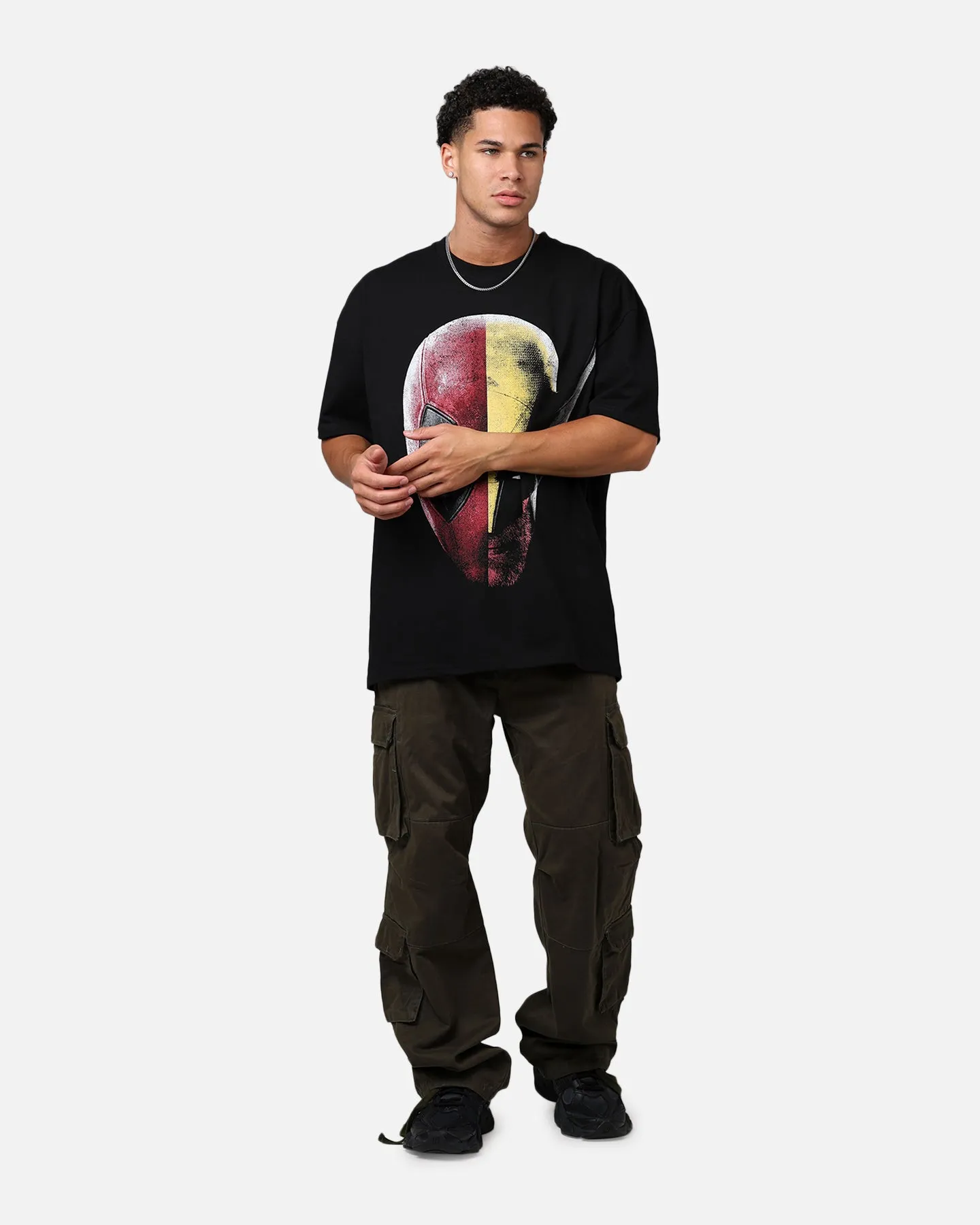 73Studio Marvel Deadpool and Wolverine Heavyweight T-Shirt Black sold by Culture Kings product image thumbnail 3