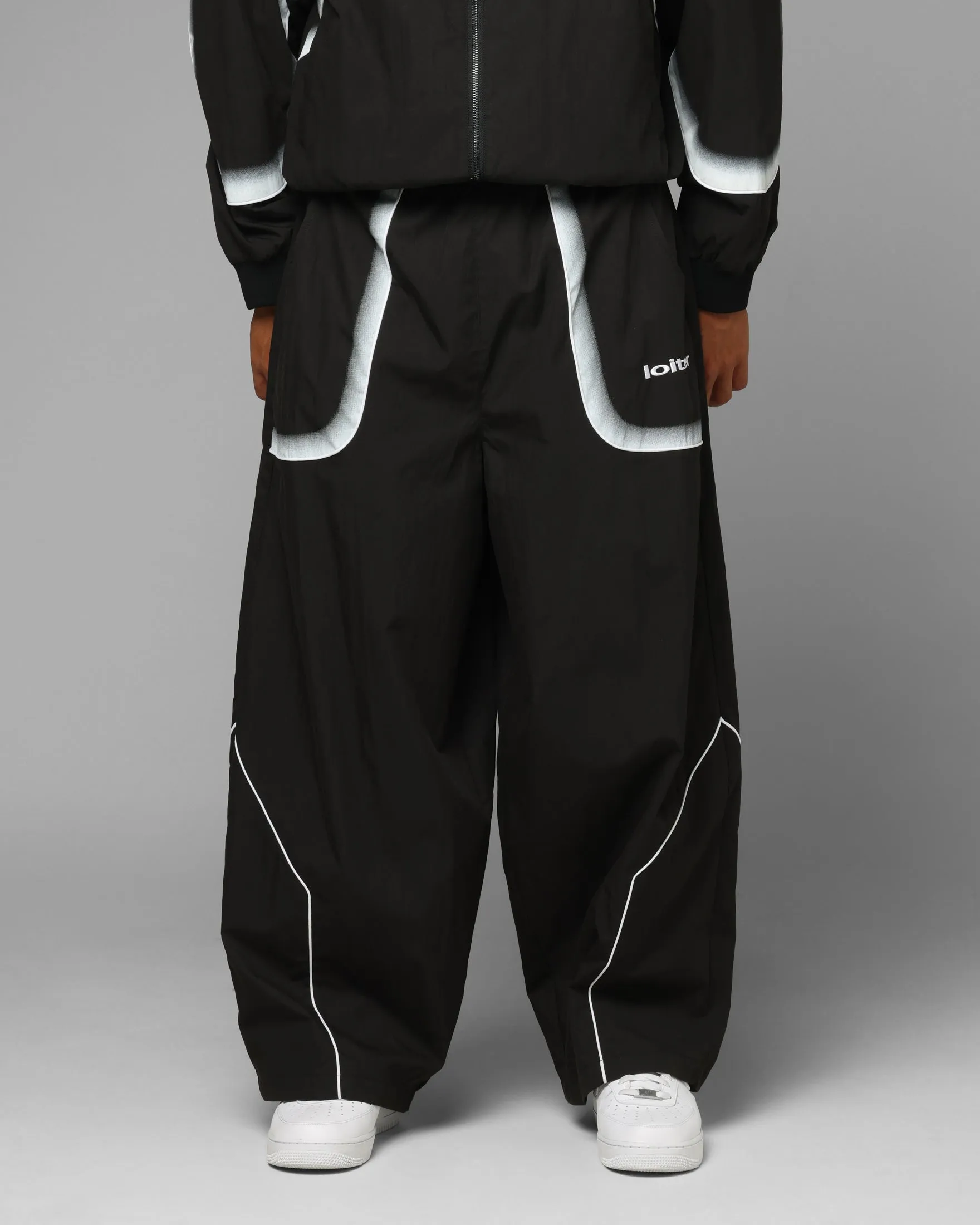 Loiter Spray Day Trackpants Black sold by Culture Kings product image thumbnail 5