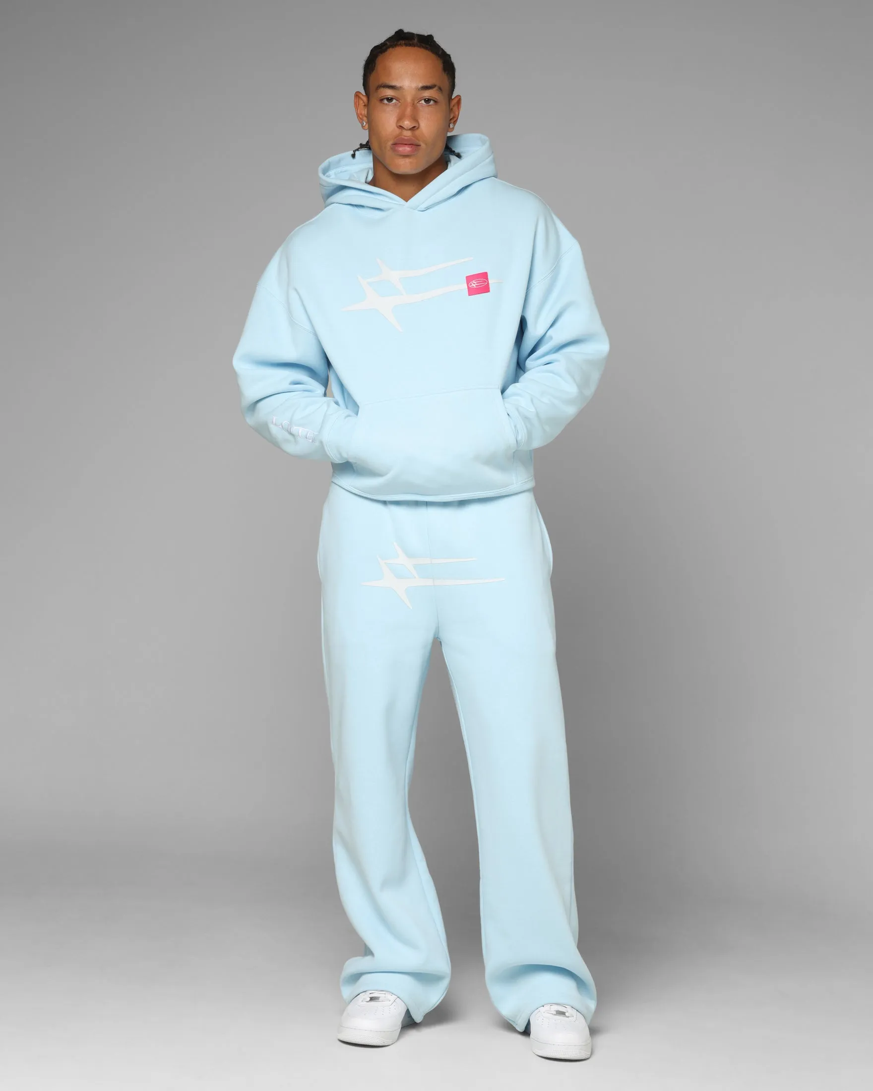 Loiter Hybrid Hoodie Light Blue sold by Culture Kings product image thumbnail 2