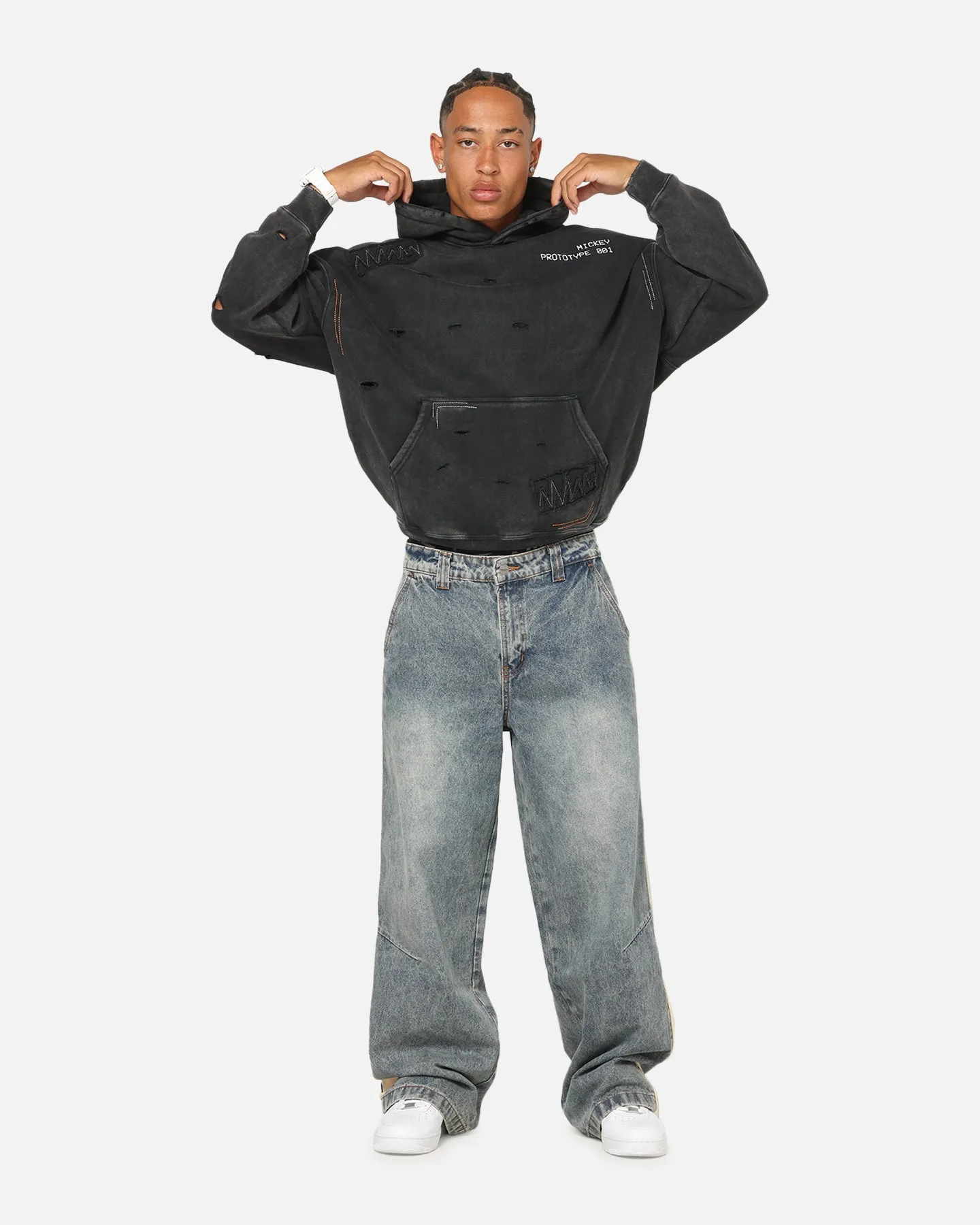 73Studio Disney Mickey Prototype 001 Hoodie Black sold by Culture Kings product image thumbnail 4