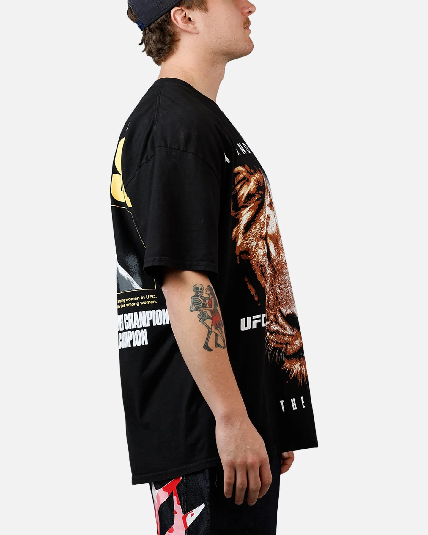 UFC By Culture Kings Amanda Nunes Legends T-Shirt Black Acidwash sold by Culture Kings product image thumbnail 4