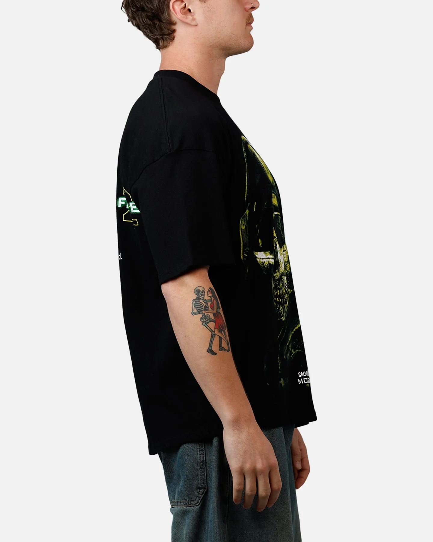 73Studio X Call Of Duty Modern Warfare II Ghost T-Shirt Black sold by Culture Kings product image thumbnail 4