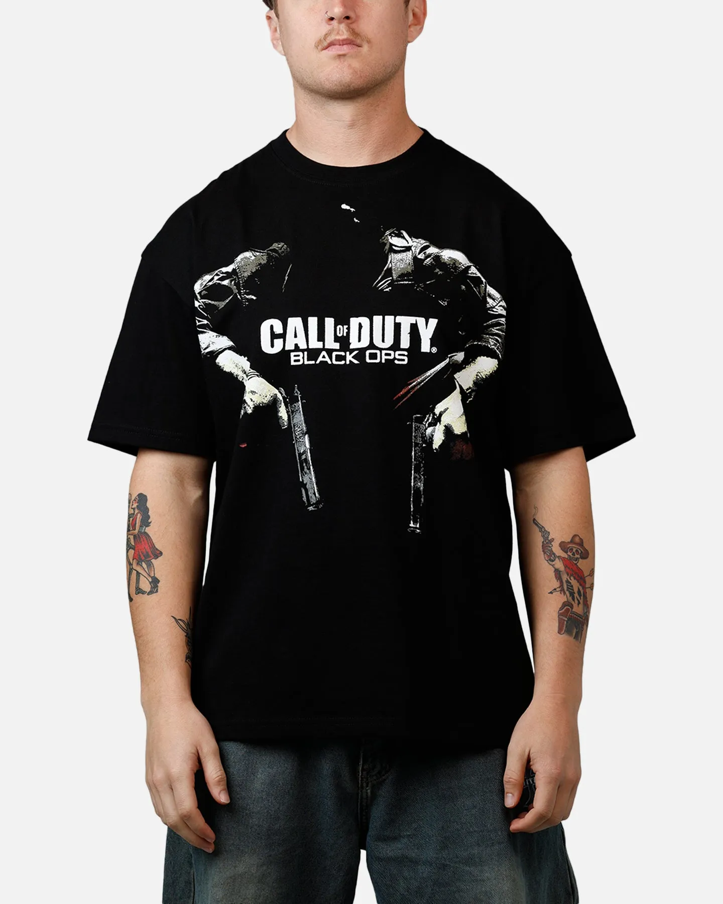 73Studio X Call Of Duty Black Ops Mason T-Shirt Black sold by Culture Kings