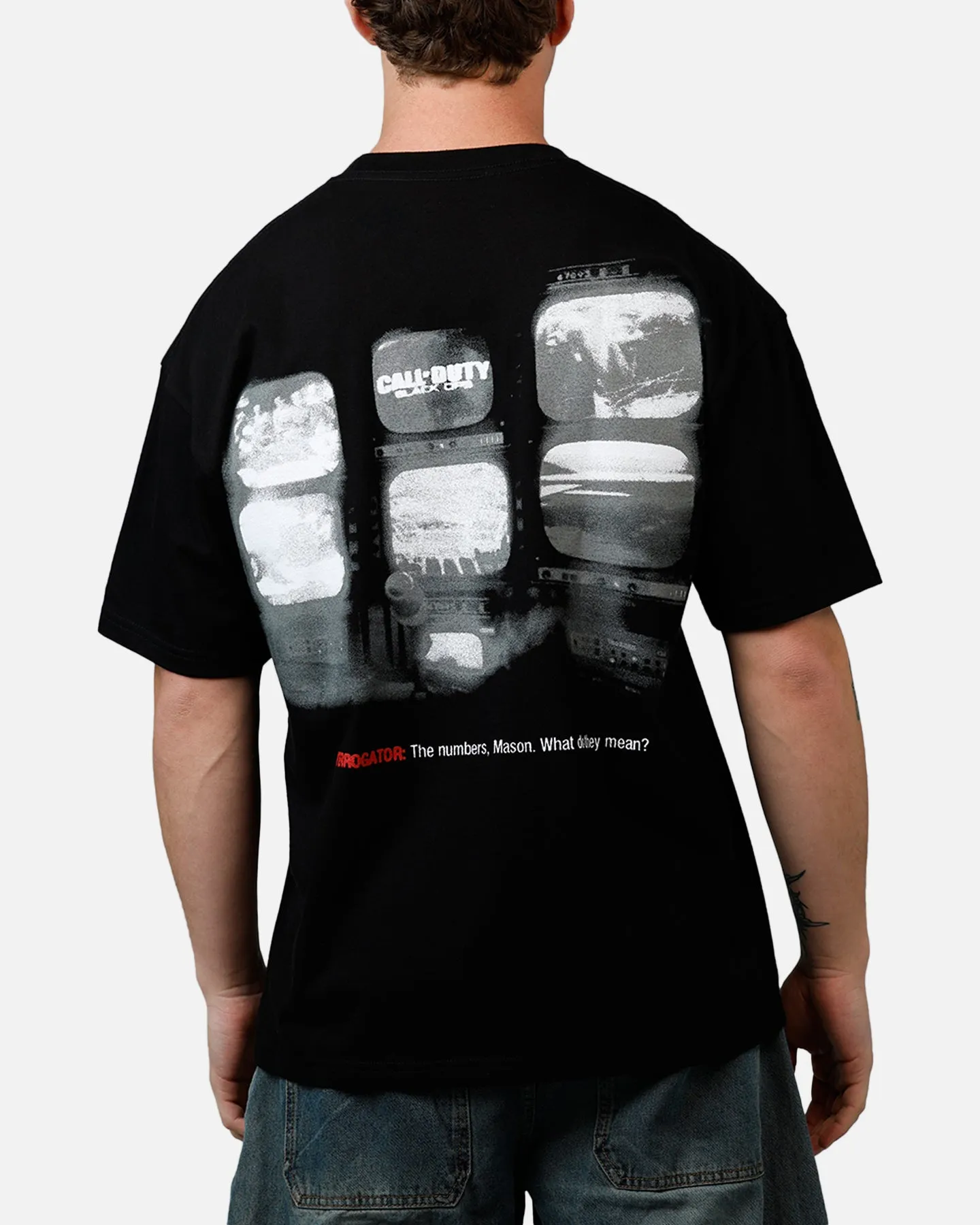73Studio X Call Of Duty Black Ops Mason T-Shirt Black sold by Culture Kings product image thumbnail 2