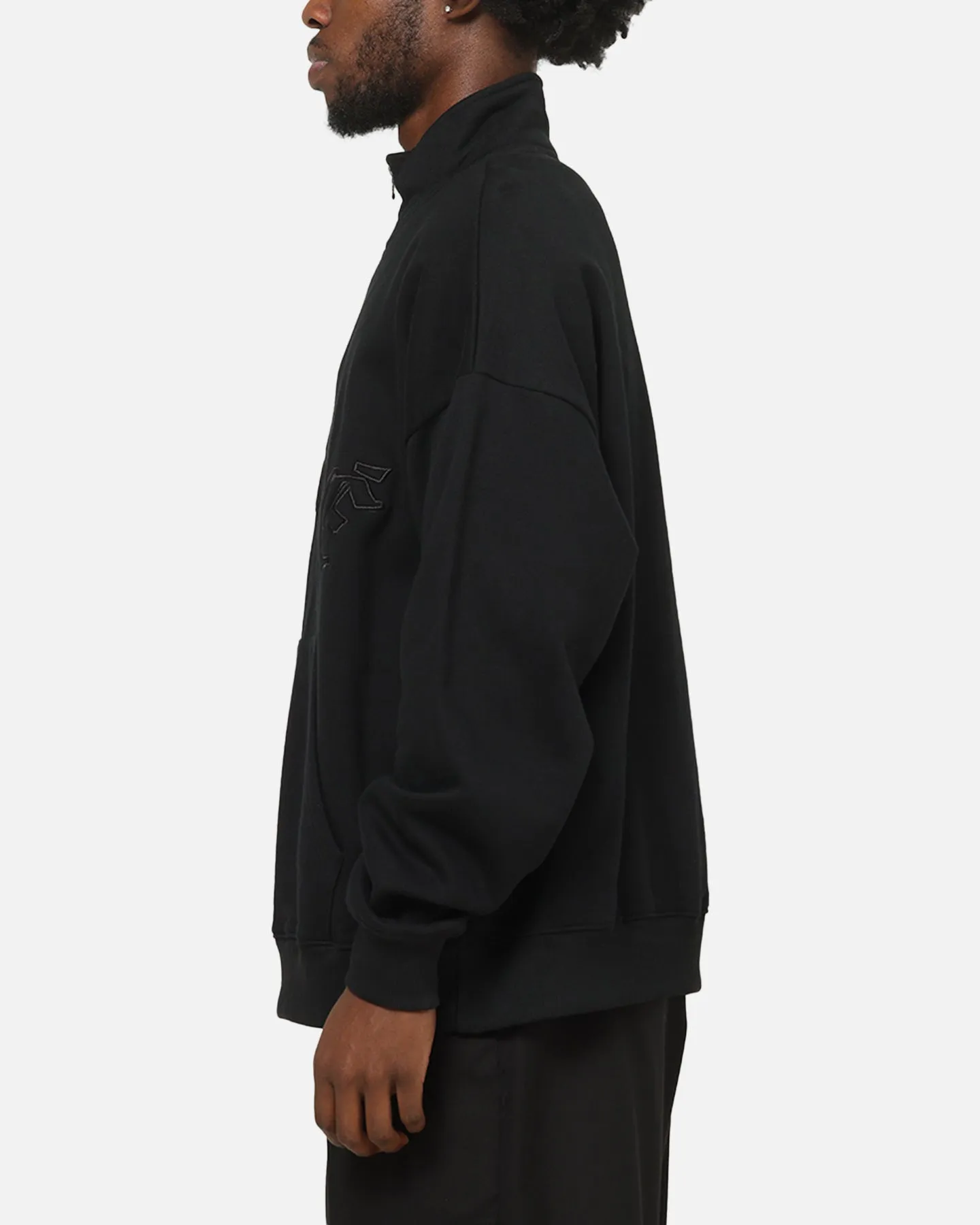Carre Gridlock 1/4 Zip Crewneck Black sold by Culture Kings product image thumbnail 5