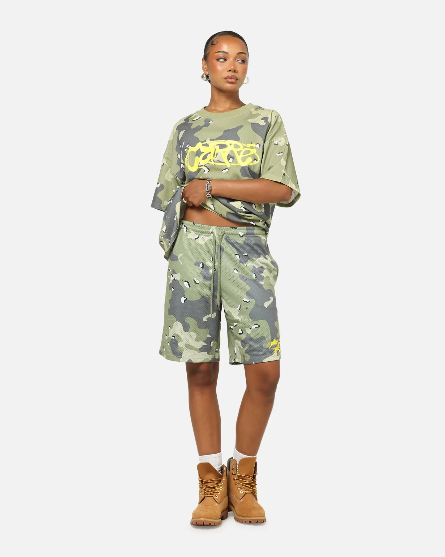 Carre Field Issue T-Shirt Green Camo sold by Culture Kings product image thumbnail 2