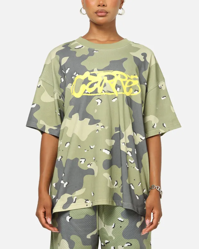 Carre Field Issue T-Shirt Green Camo sold by Culture Kings