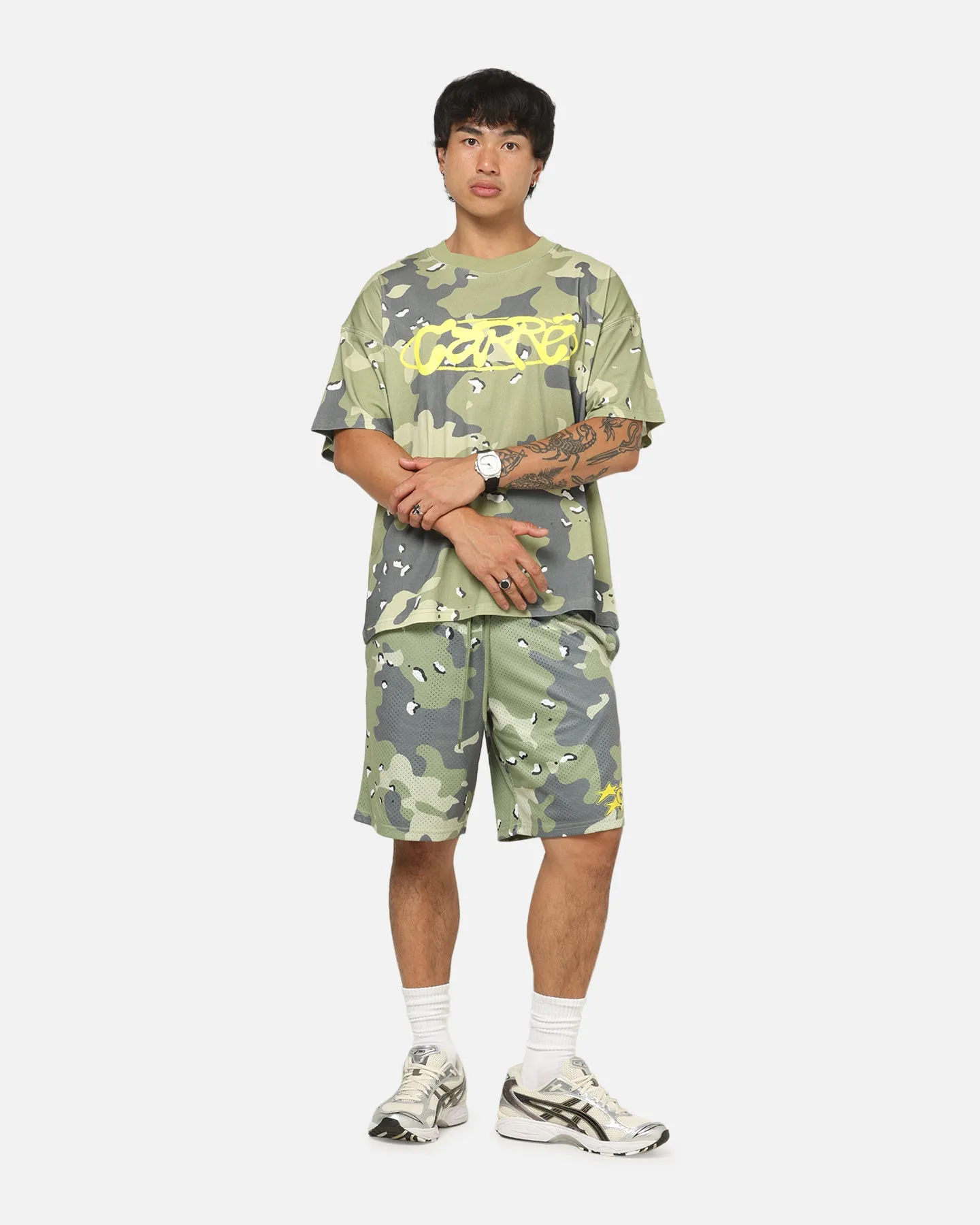Carre Field Issue T-Shirt Green Camo sold by Culture Kings product image thumbnail 2