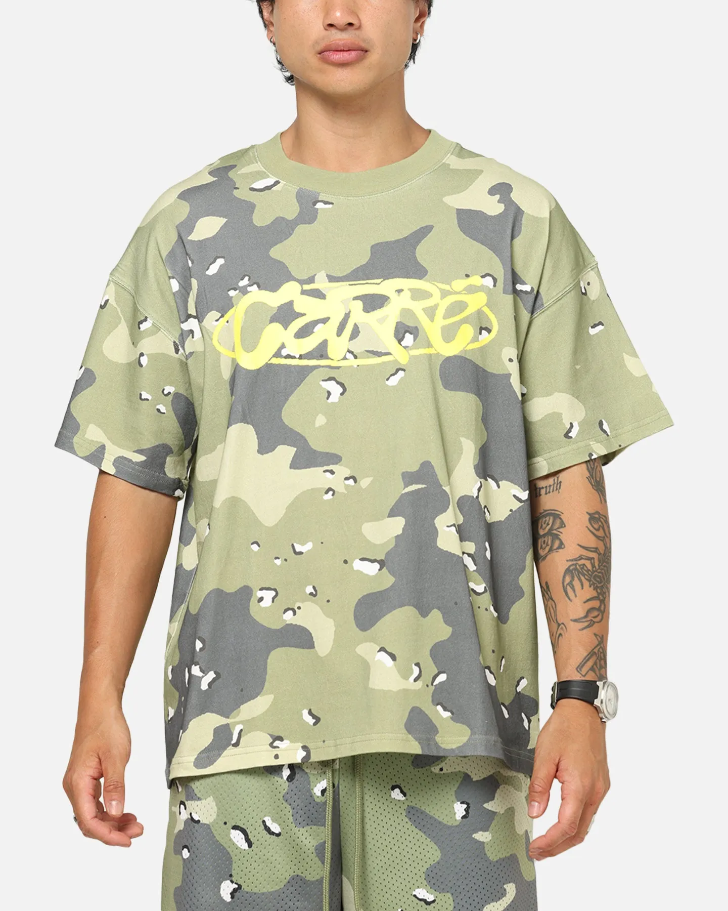 Carre Field Issue T-Shirt Green Camo sold by Culture Kings