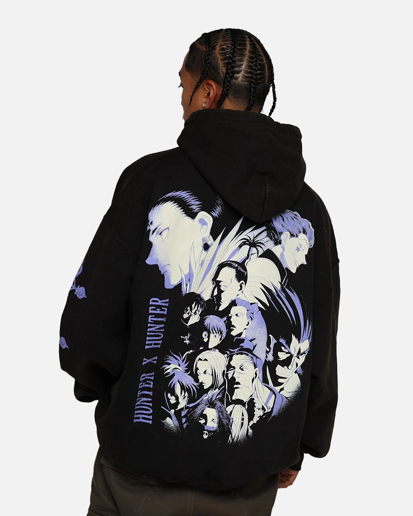 73Studio X Hunter x Hunter Phantom Troupe Hoodie Black Wash sold by Culture Kings