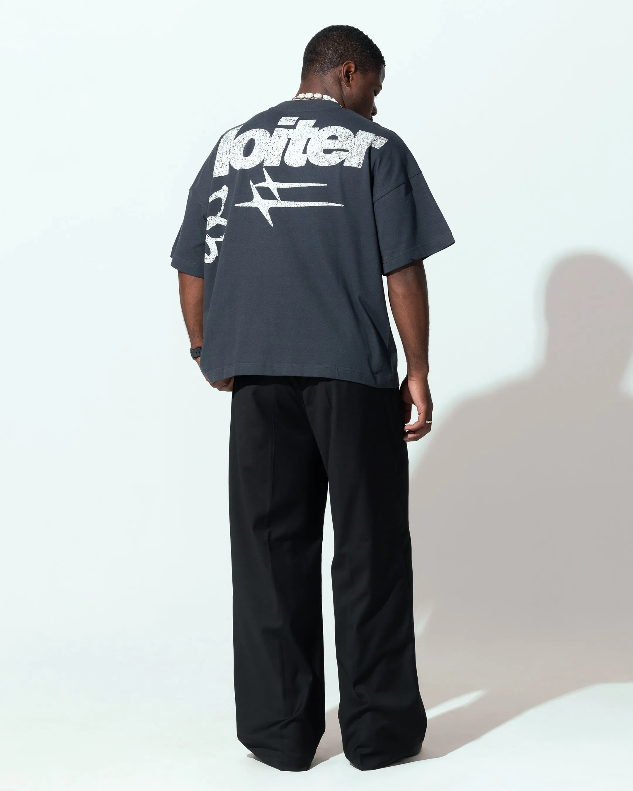 Loiter Flowerbed Box T-Shirt Charcoal sold by Culture Kings product image thumbnail 4