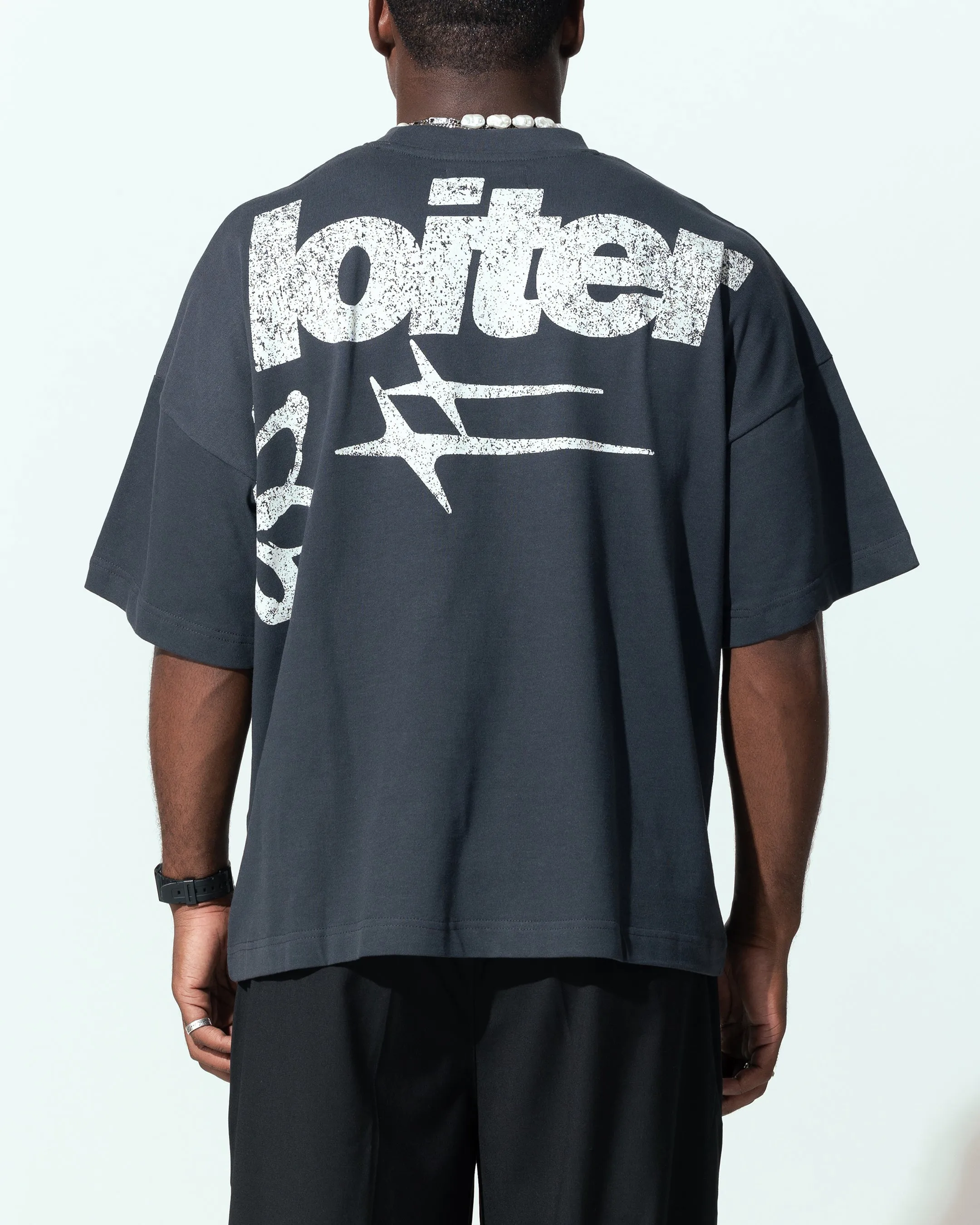 Loiter Flowerbed Box T-Shirt Charcoal sold by Culture Kings product image thumbnail 2