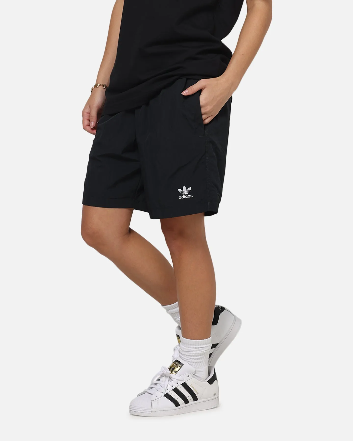Adidas Essential Woven Shorts Black sold by Culture Kings product image thumbnail 5